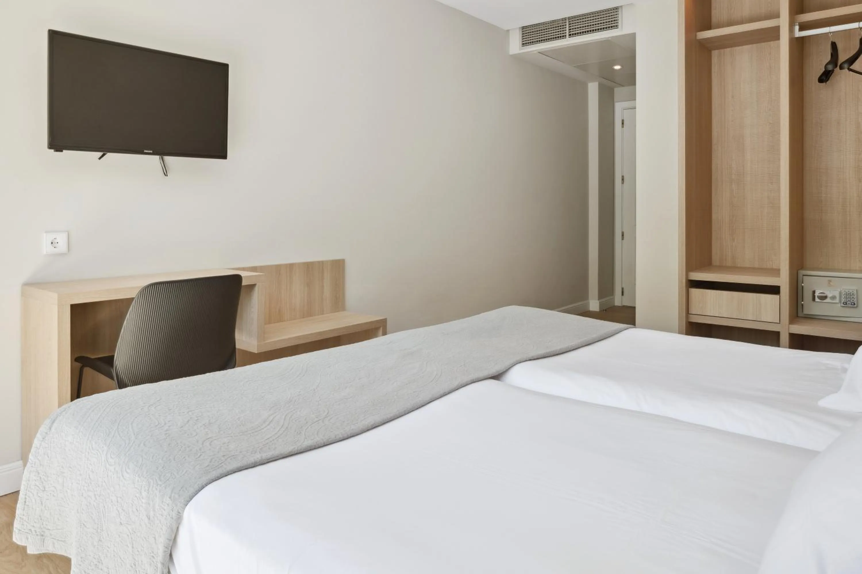 Bed in Hotel Venta de Etxalar