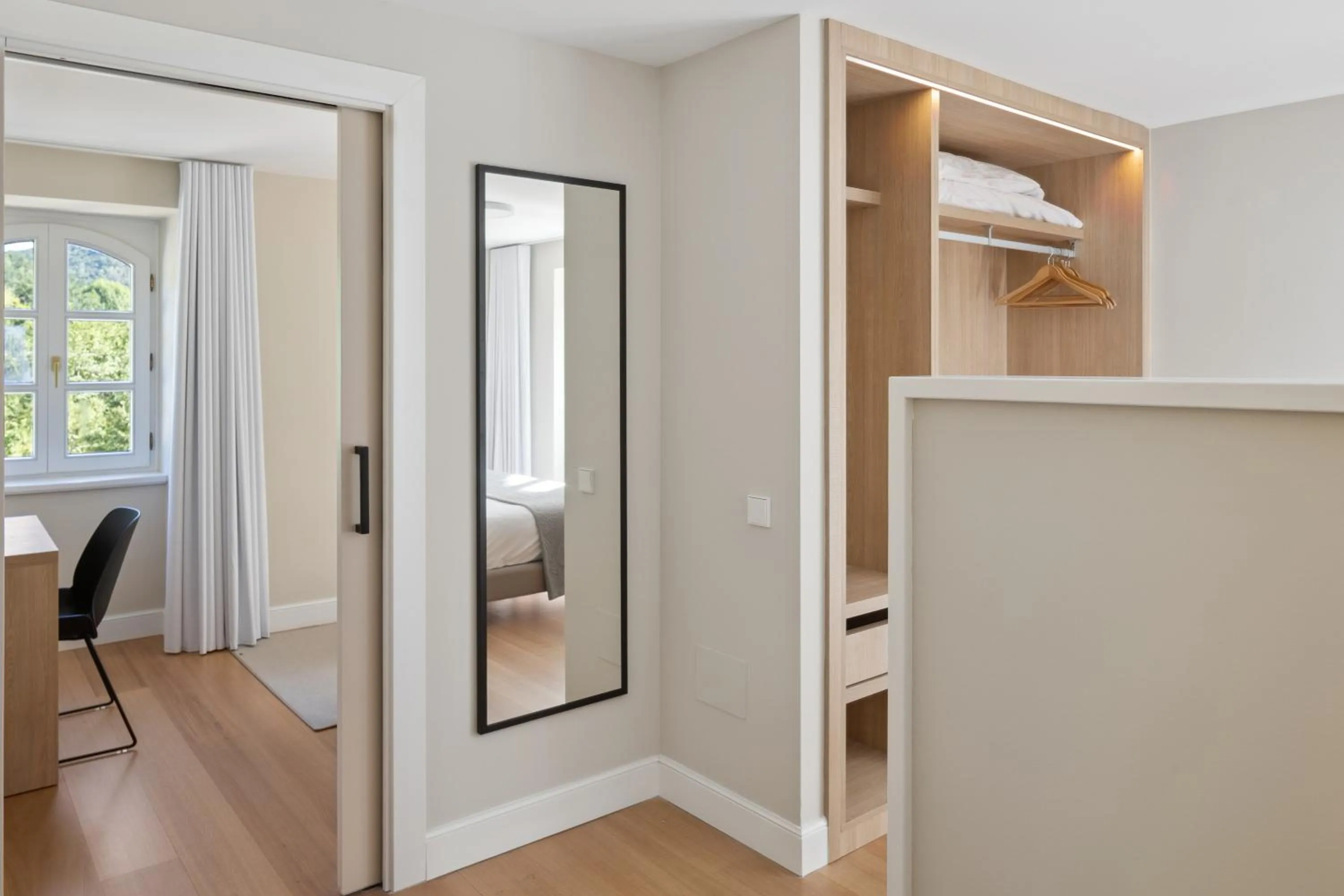 Bed in Hotel Venta de Etxalar