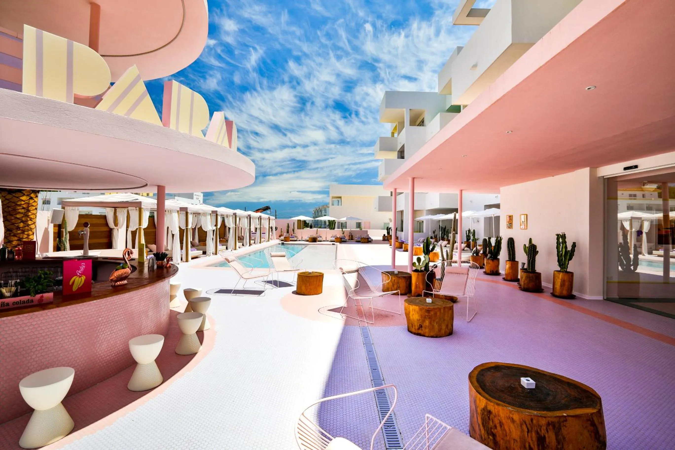 Swimming pool in Paradiso Ibiza Art Hotel - Adults Only