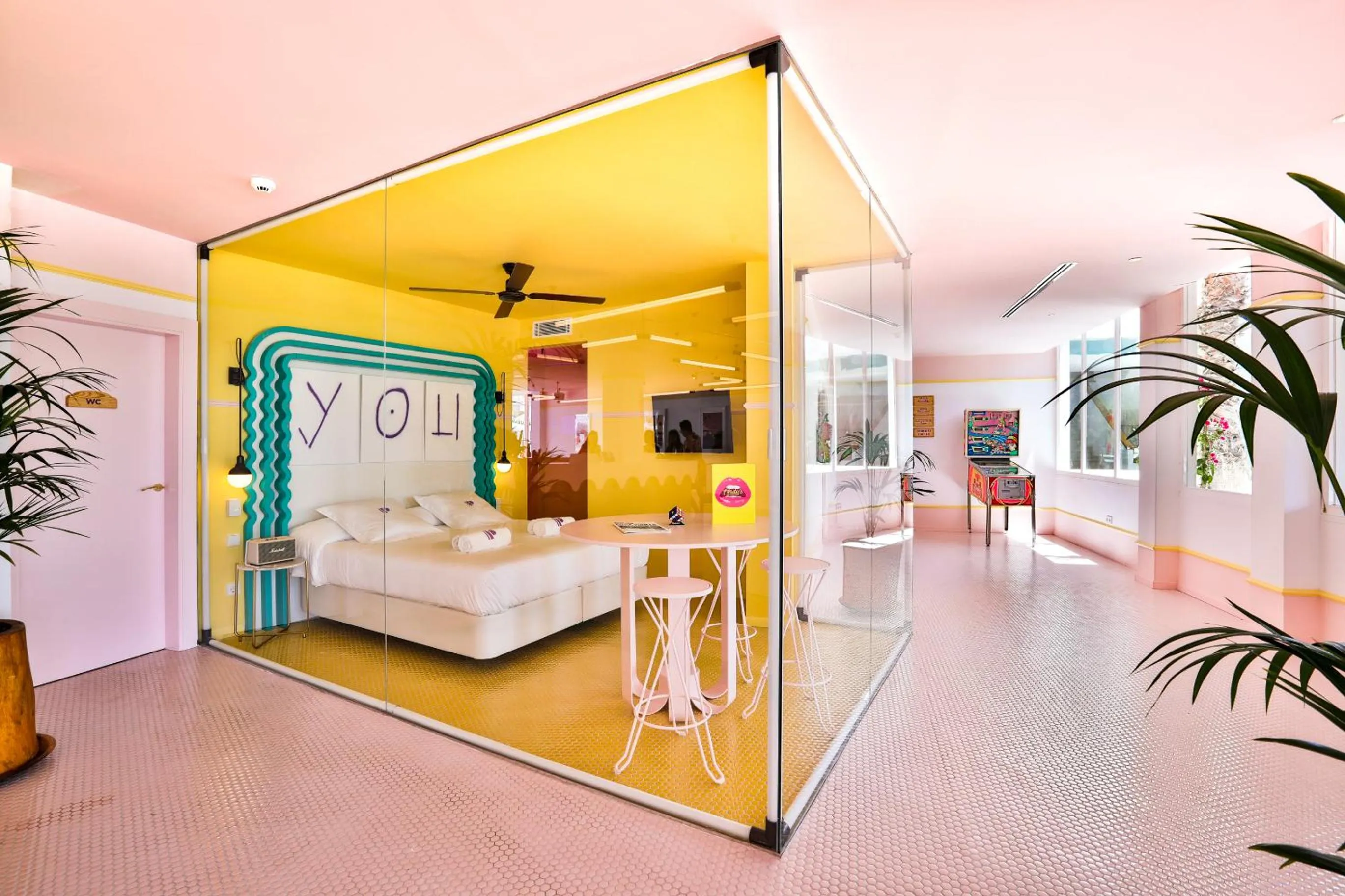 Photo of the whole room, Bed in Paradiso Ibiza Art Hotel - Adults Only
