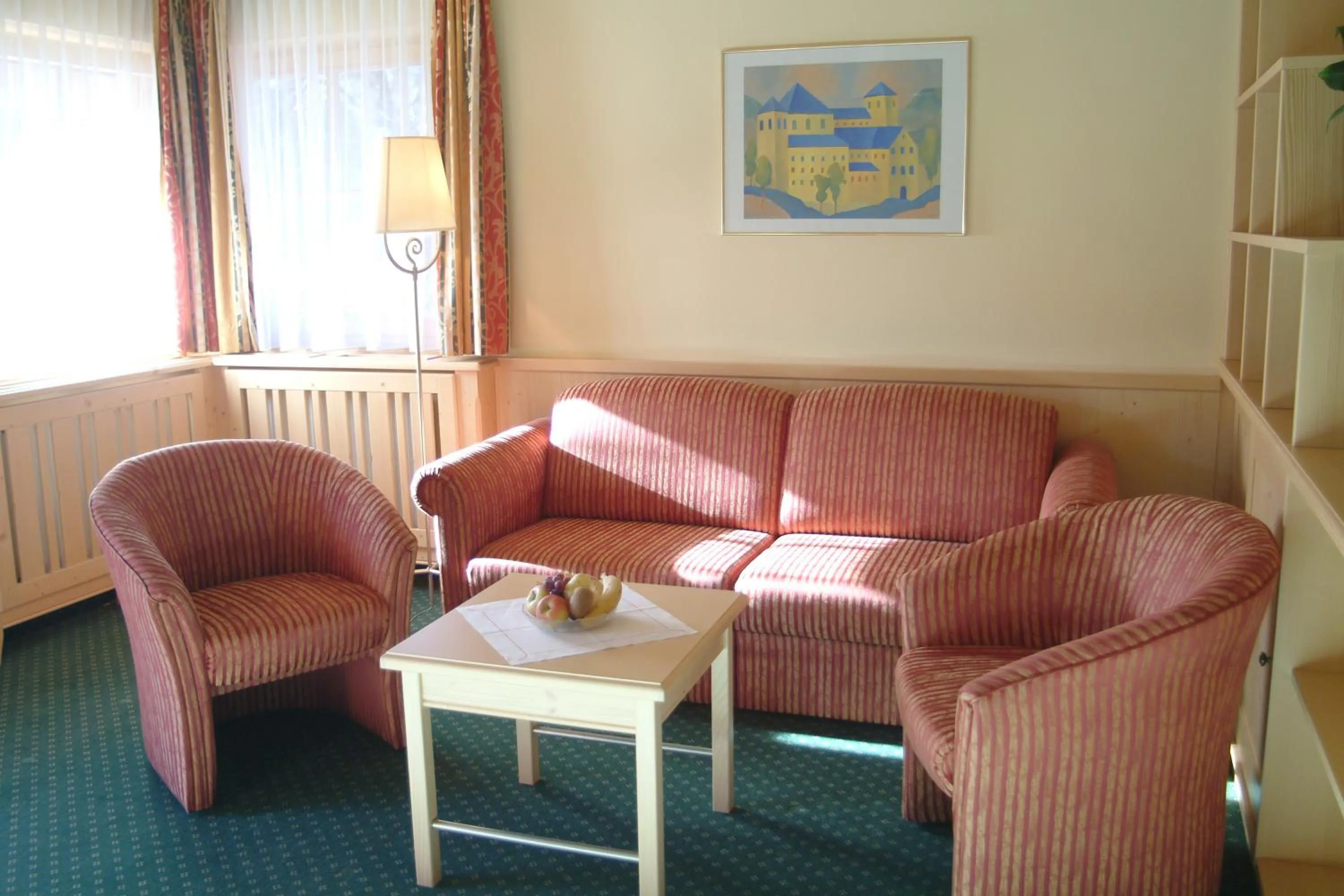 Seating area in Hotel Keindl