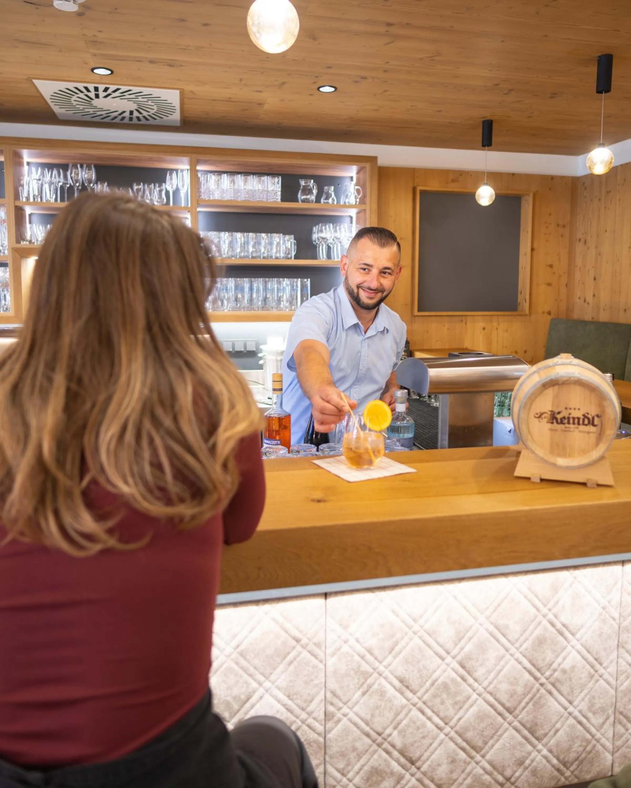 Lounge or bar in Hotel Keindl