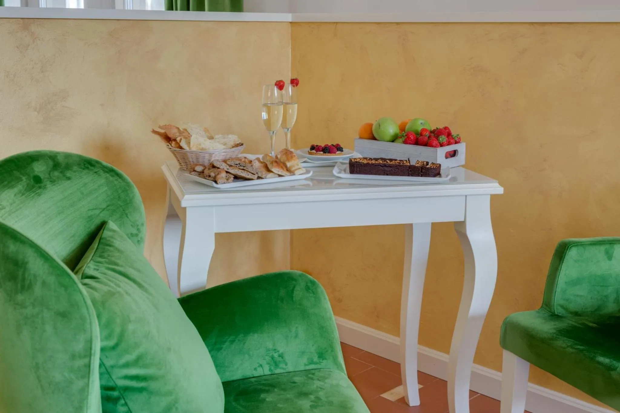 Food close-up in Battistero Residenza d'Epoca