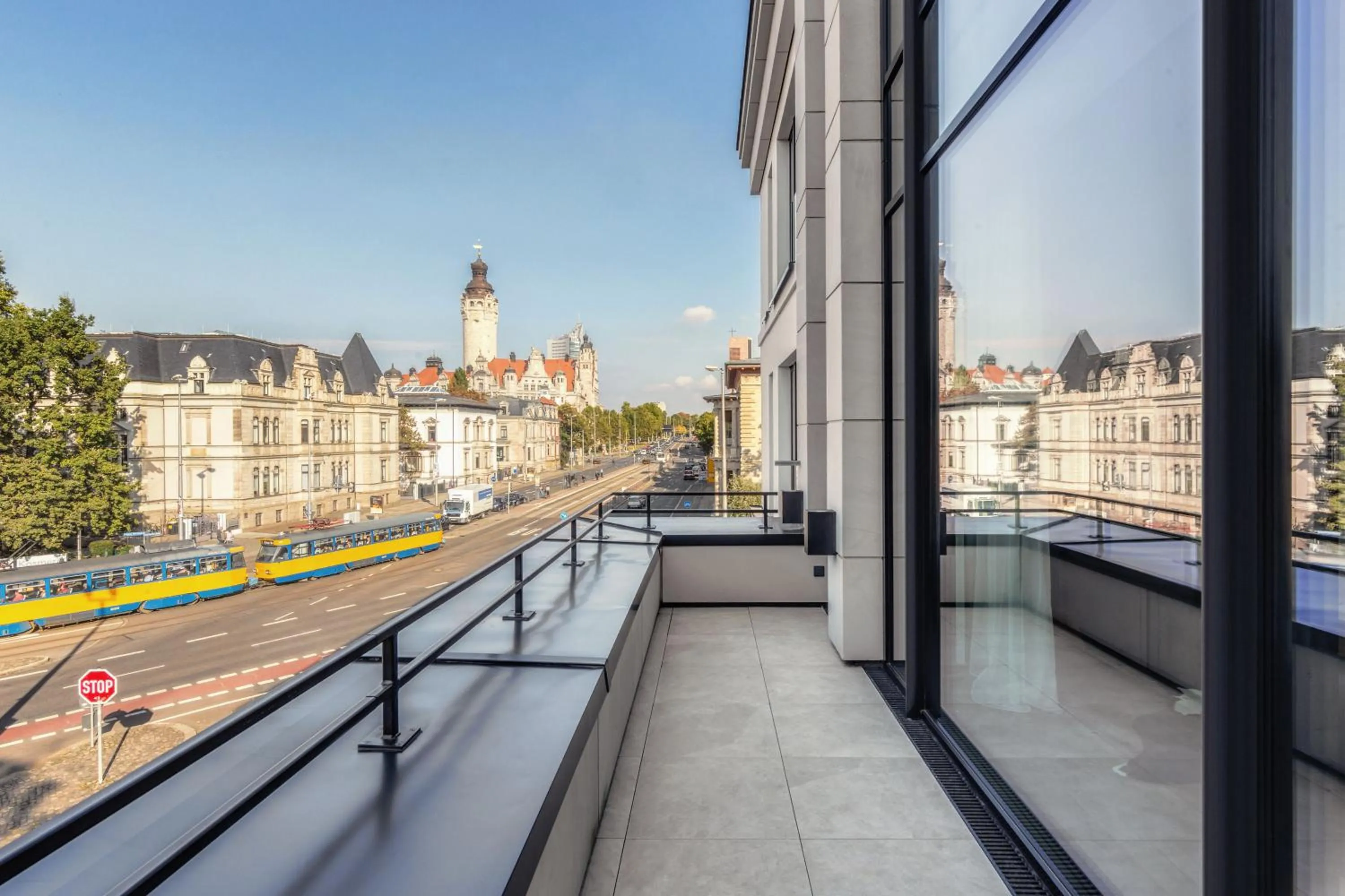 City view in Voss Villa