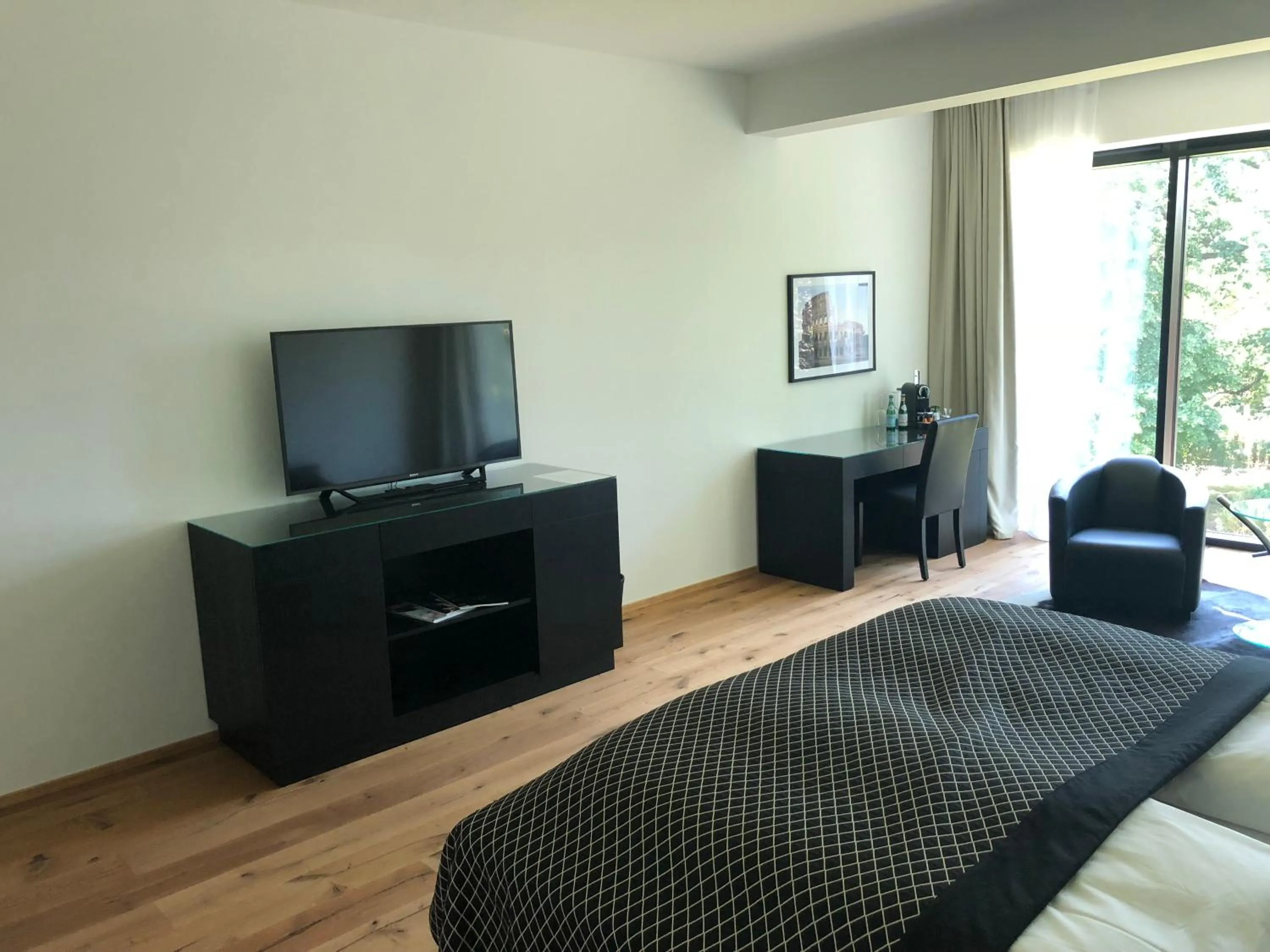 Decorative detail, Bed in Voss Villa