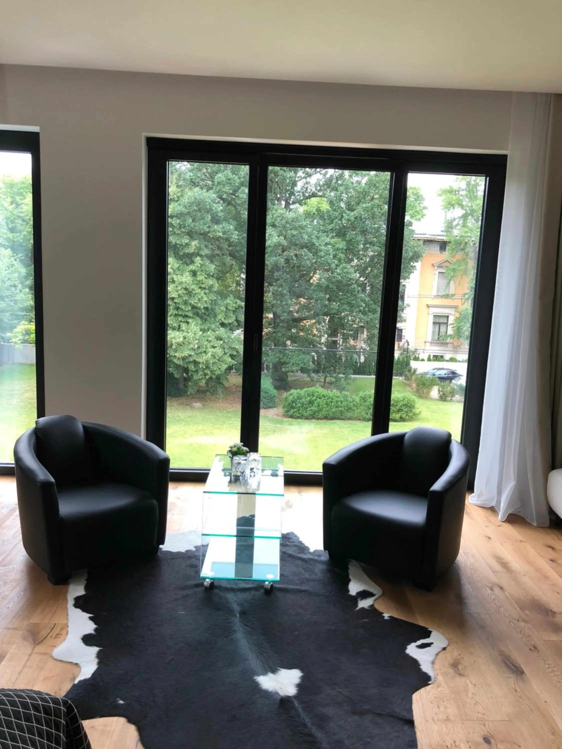 Decorative detail in Voss Villa