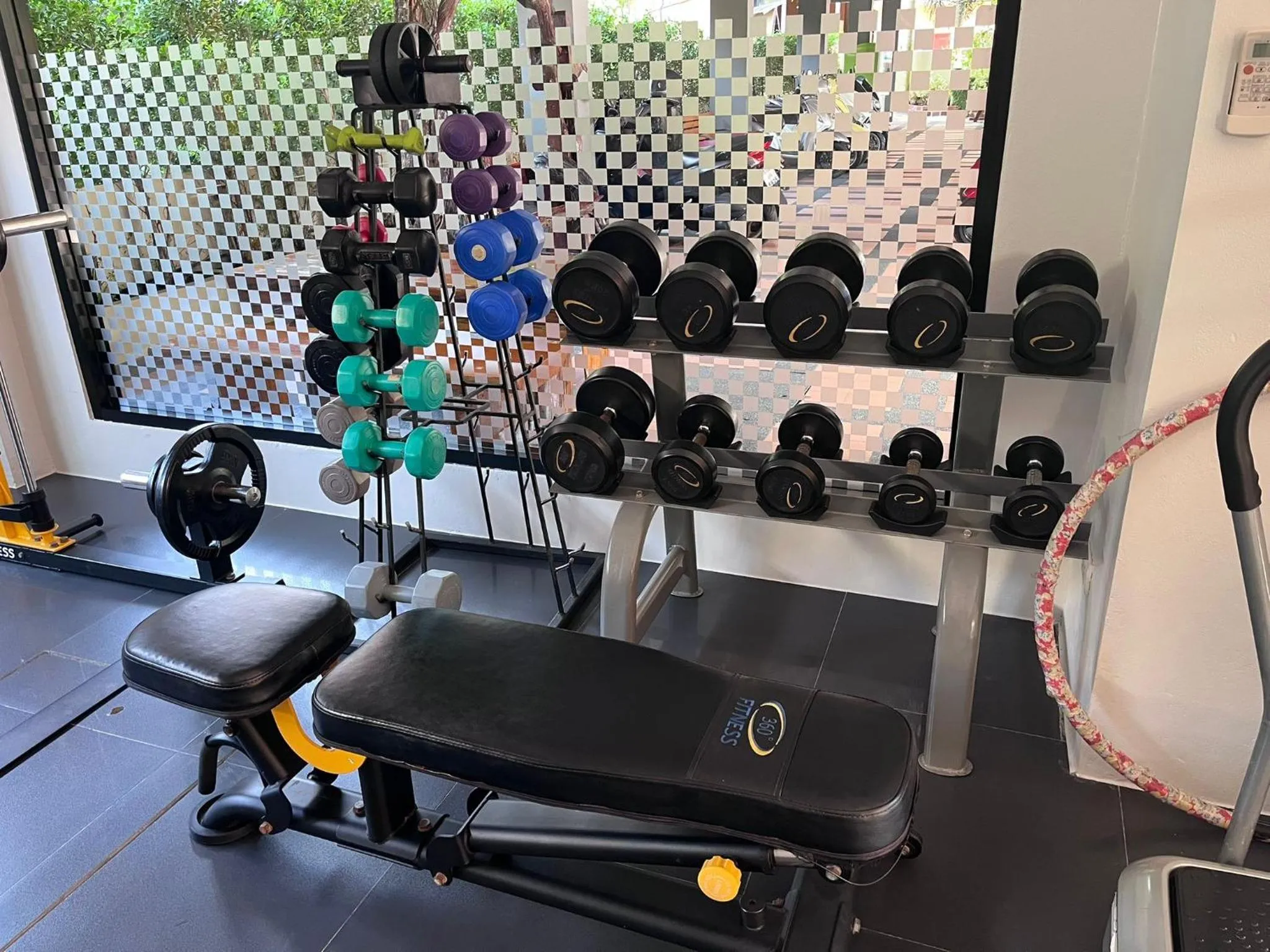Fitness centre/facilities in West Key Kamala Apartment