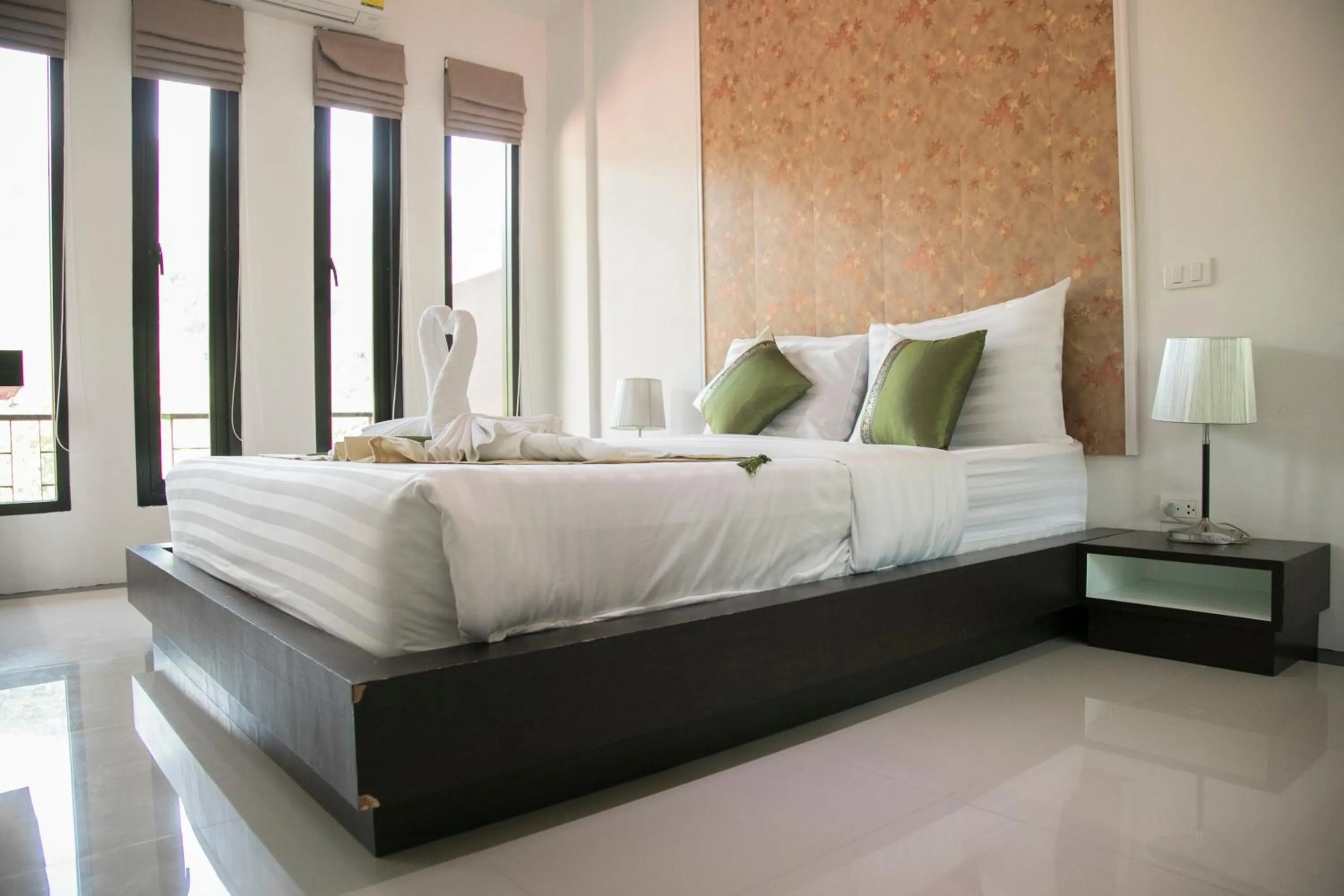 Bed in West Key Kamala Apartment