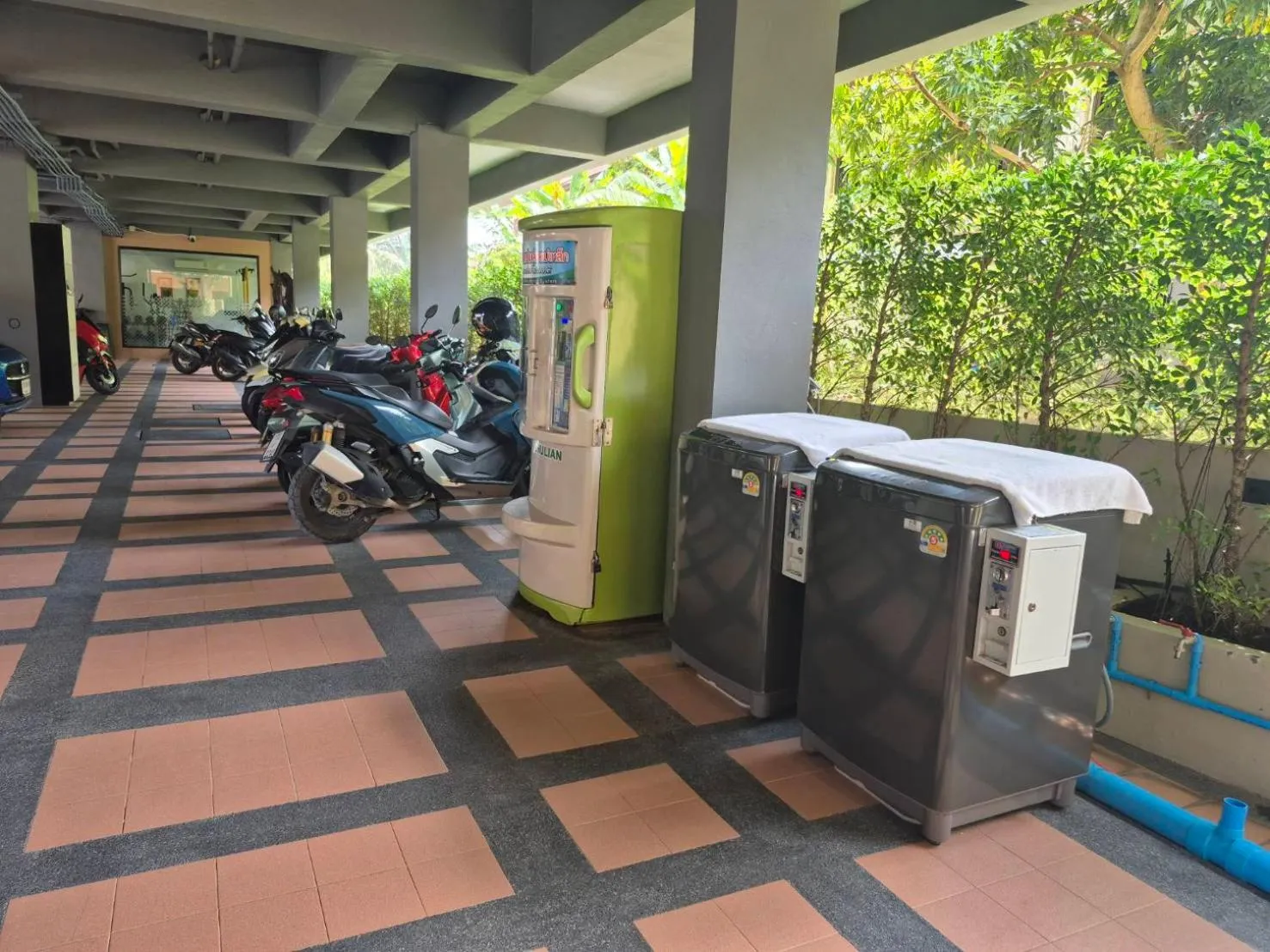 washing machine in West Key Kamala Apartment