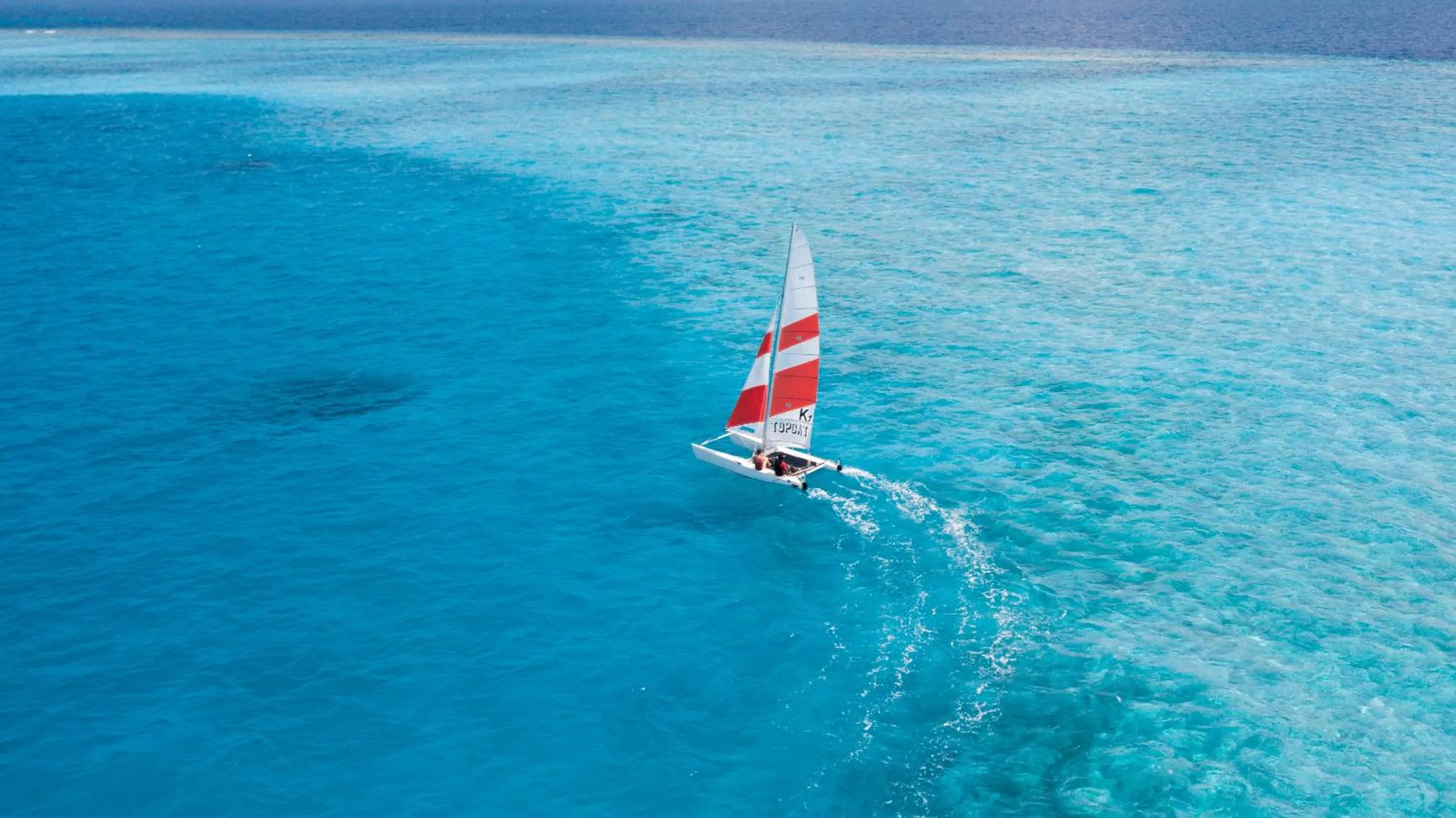 Natural landscape in Bandos Maldives