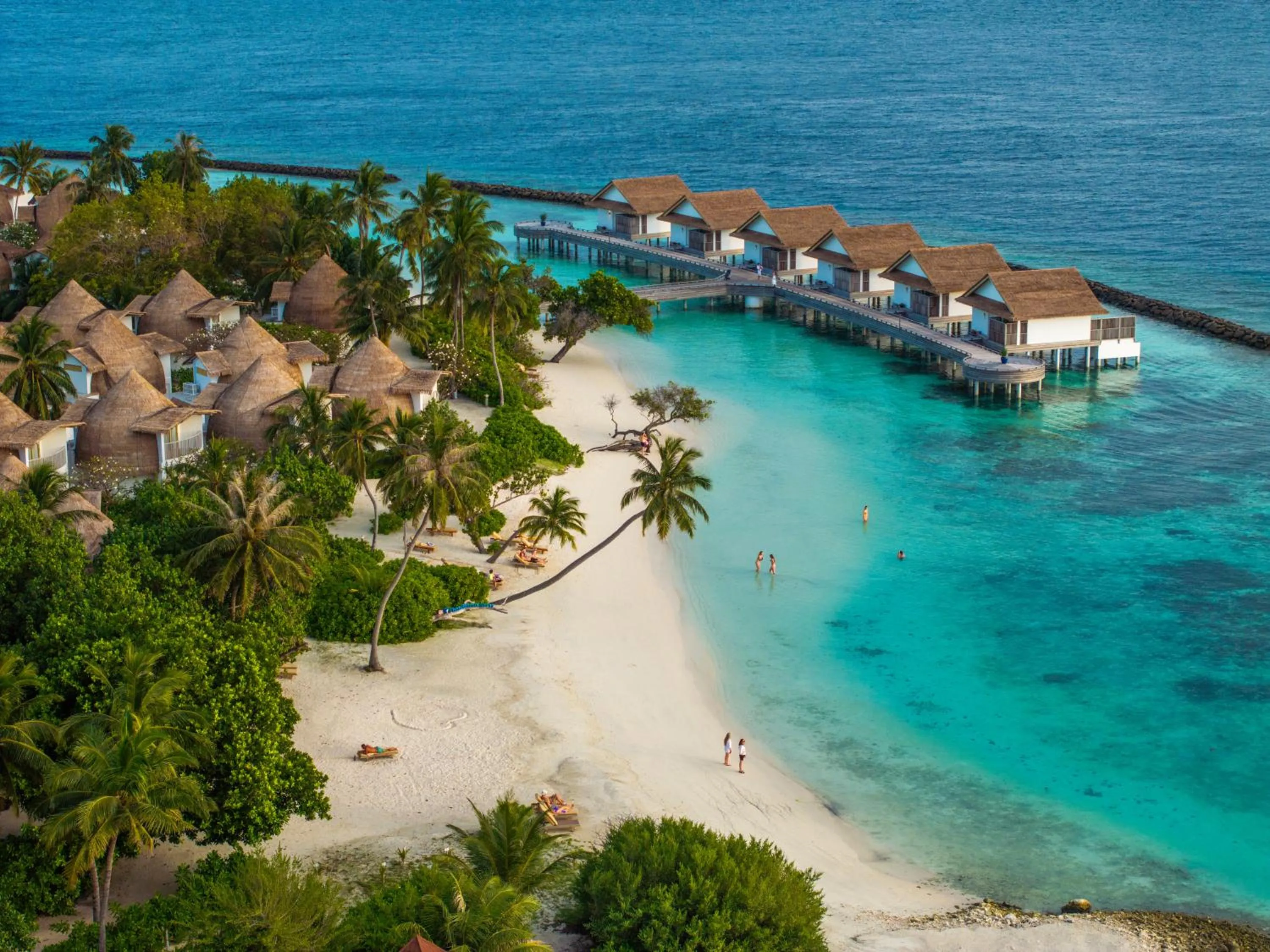 Natural landscape in Bandos Maldives