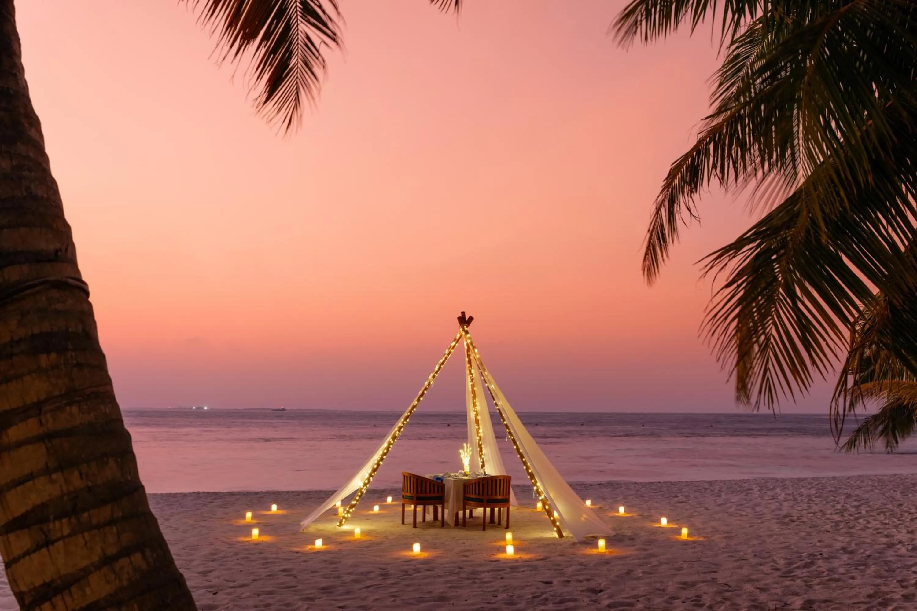 Dinner in Bandos Maldives