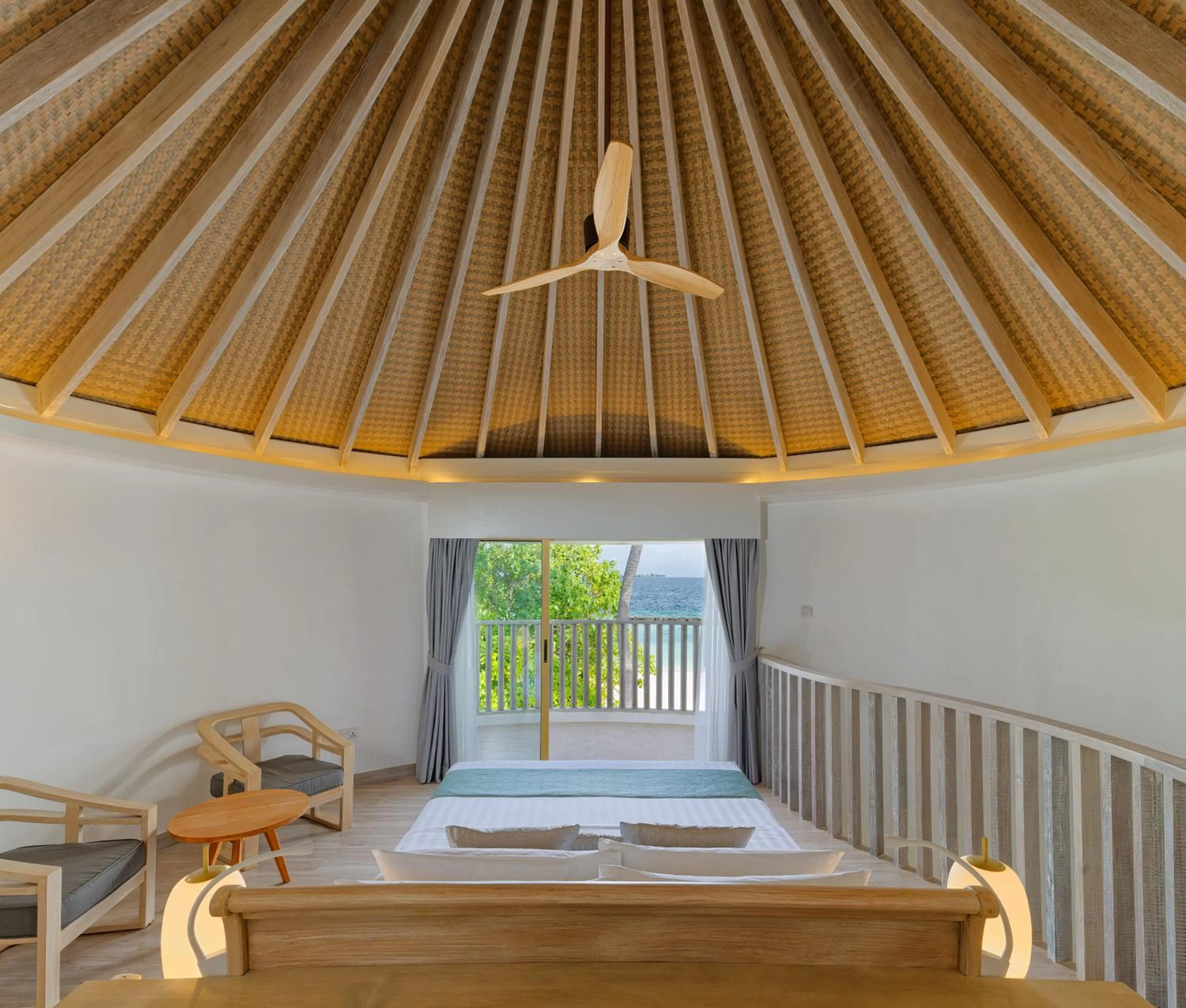 Bed in Bandos Maldives