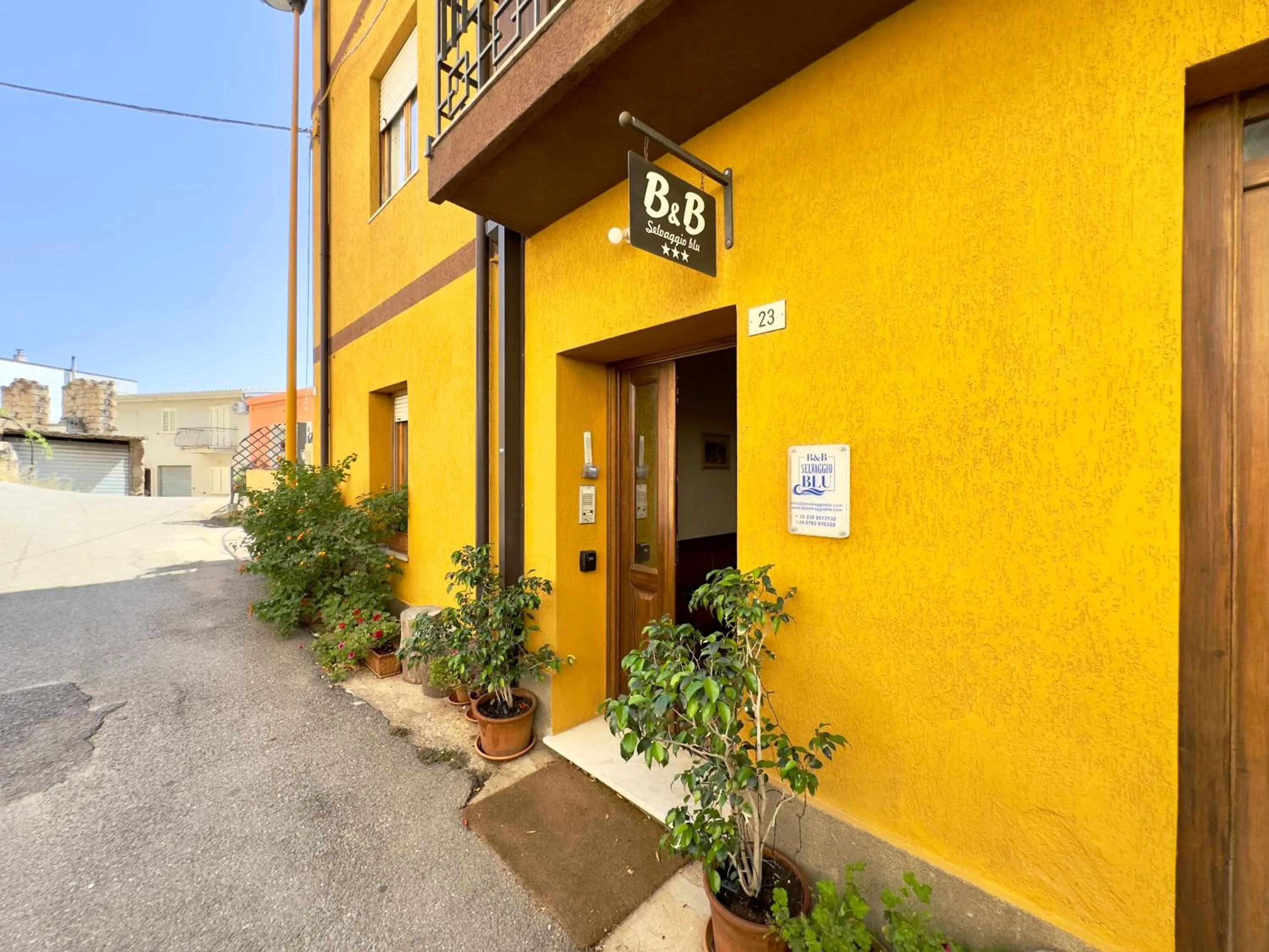 Property building in B&B Selvaggio Blu