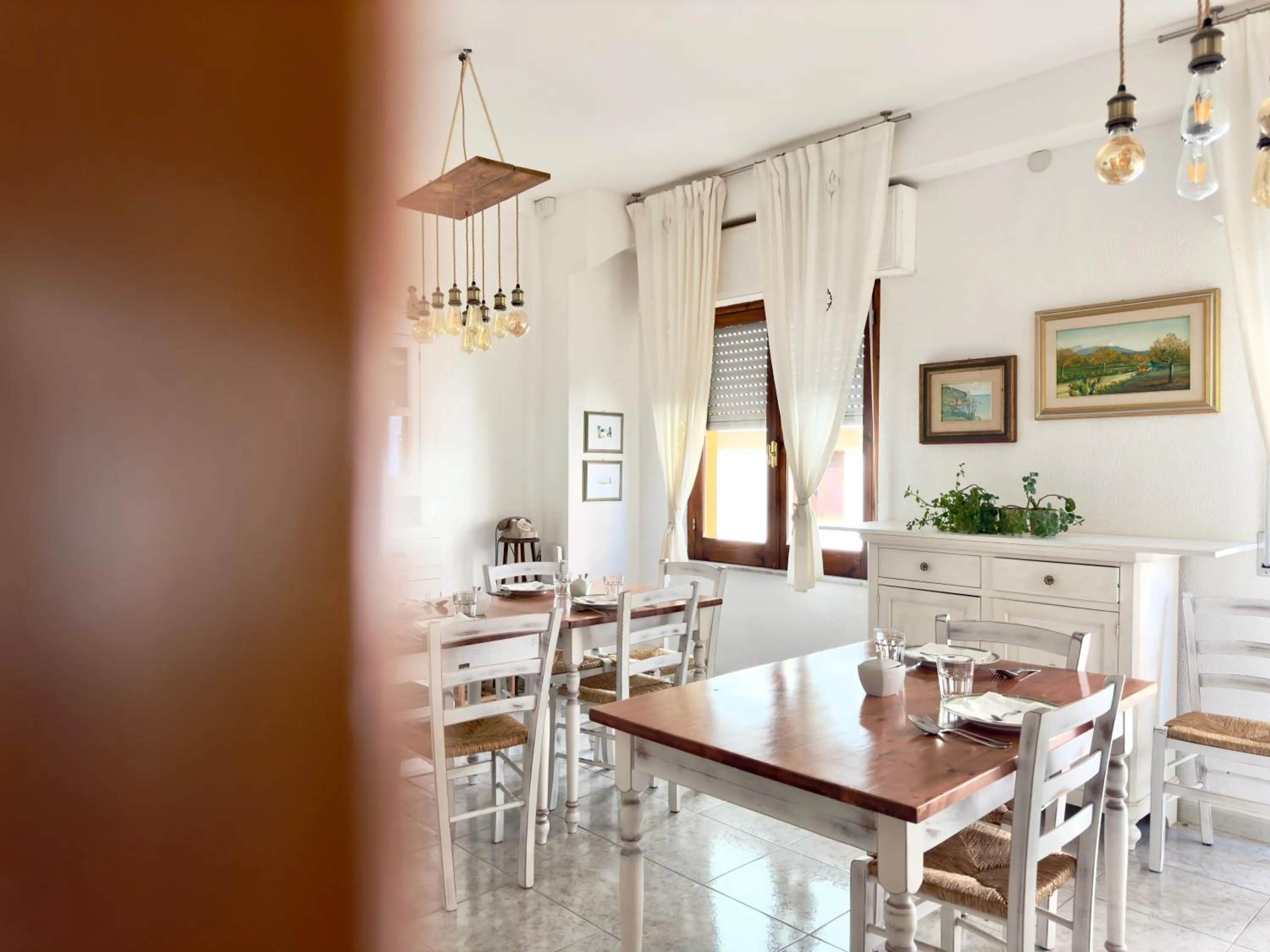 Living room in B&B Selvaggio Blu