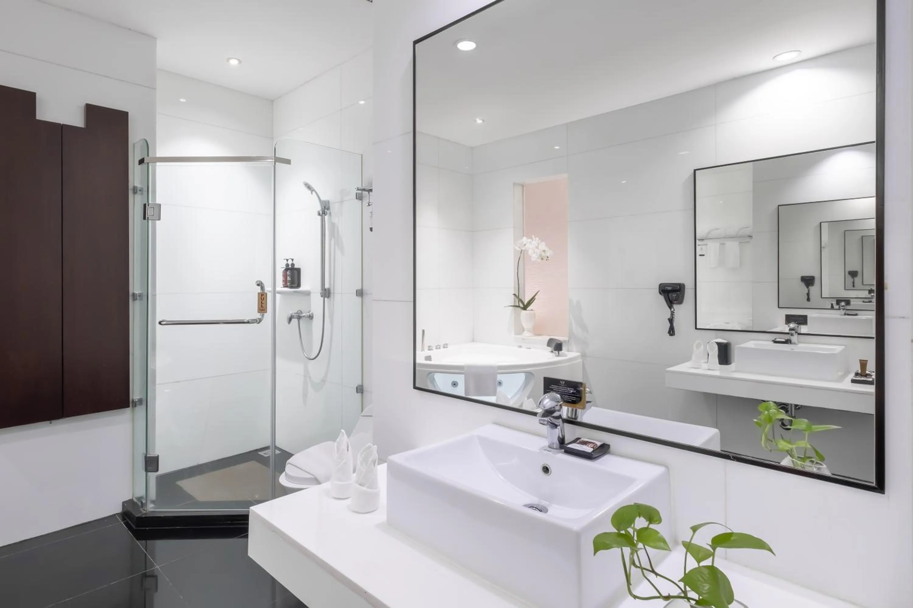 Shower in Merlynn Park Hotel