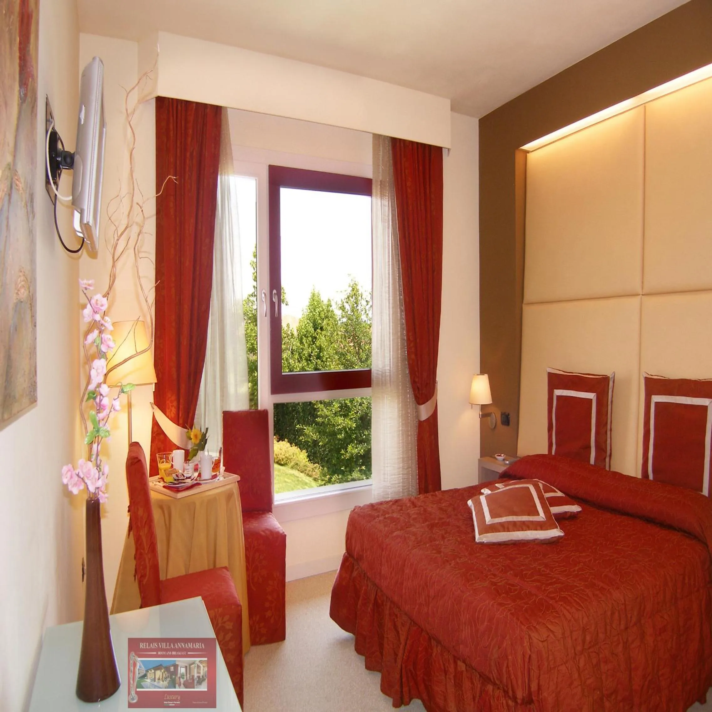 Bed in Relais Villa Annamaria Bed end Breakfast