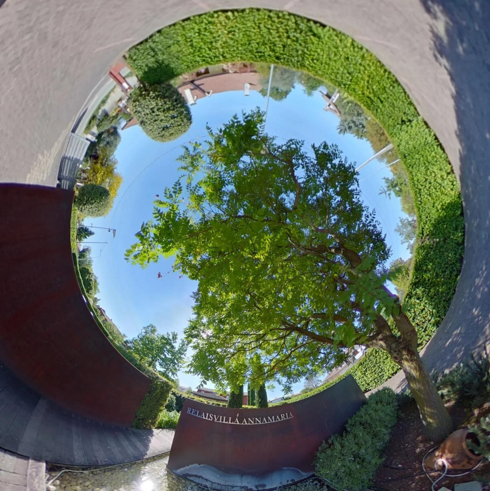 Garden in Relais Villa Annamaria Bed end Breakfast