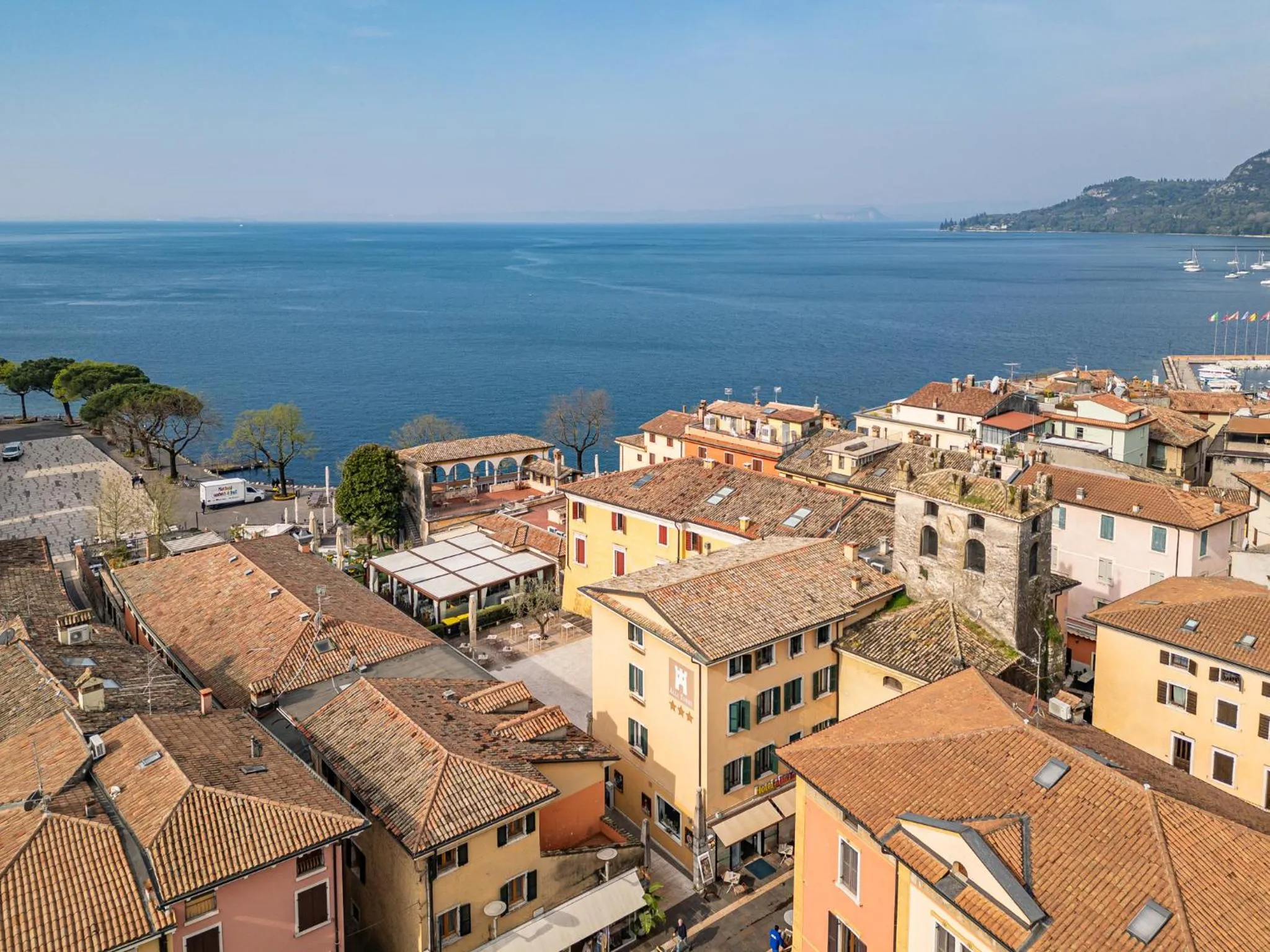 Bird's eye view in Hotel Alla Torre