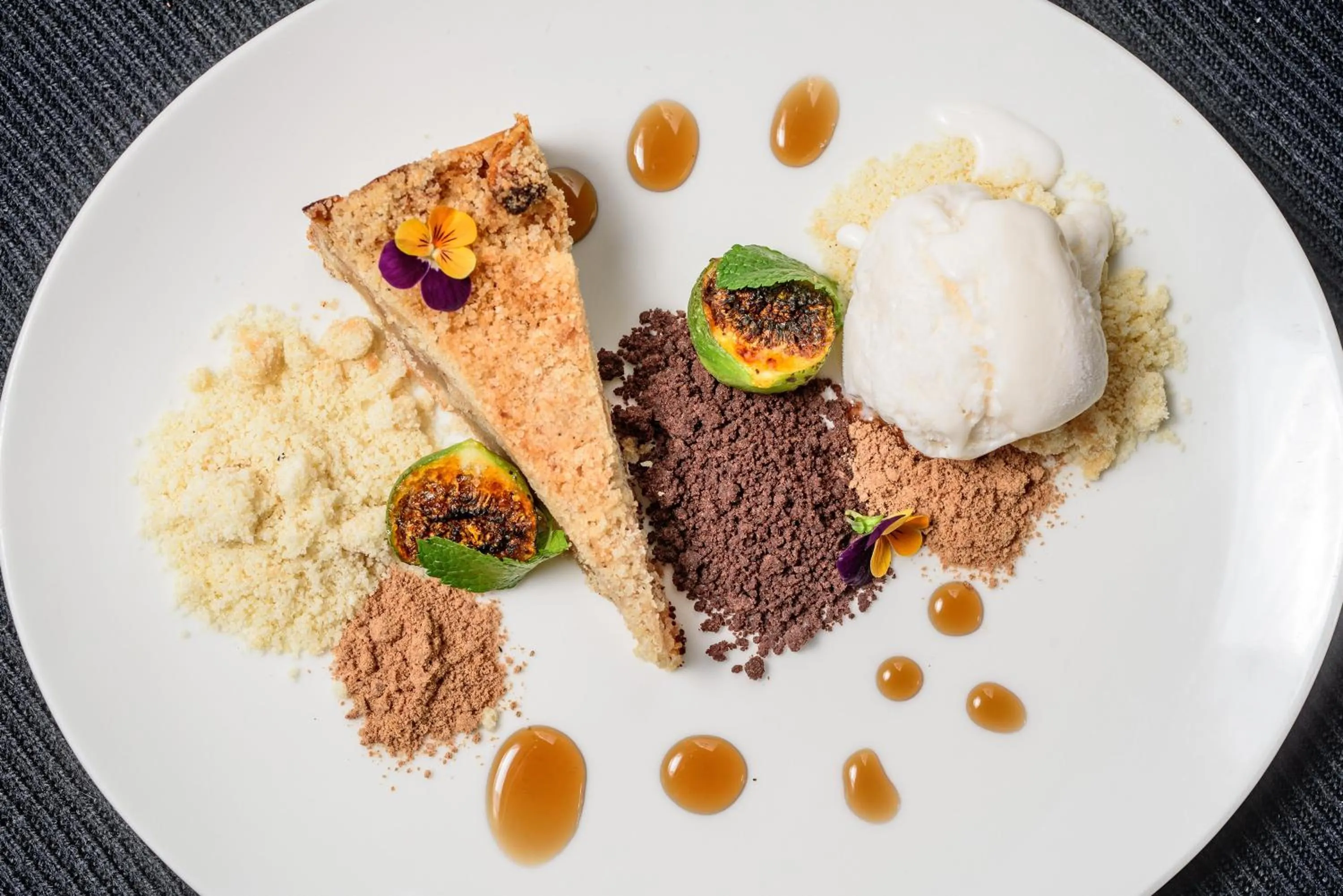 Food close-up in Amirey Hagalil Boutique Hotel