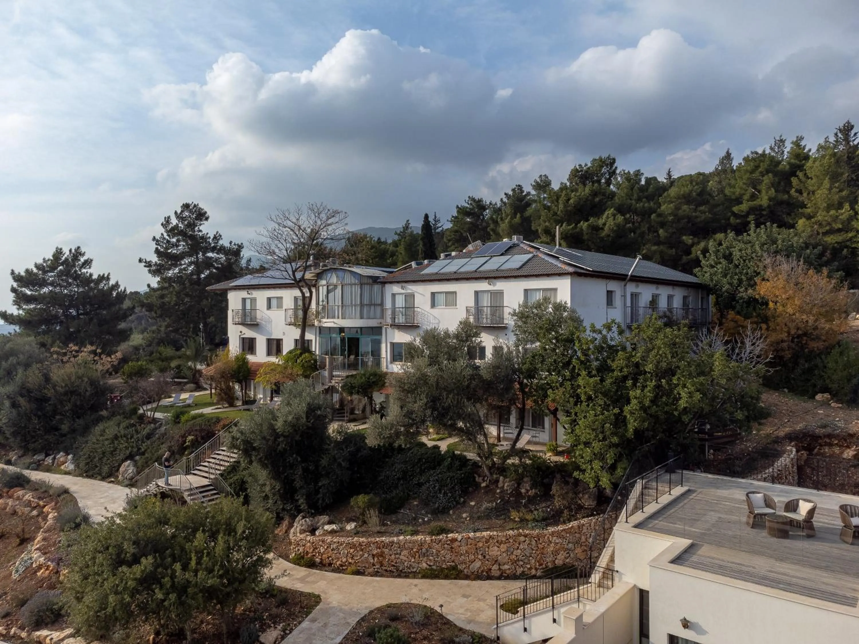 Bird's eye view in Amirey Hagalil Boutique Hotel