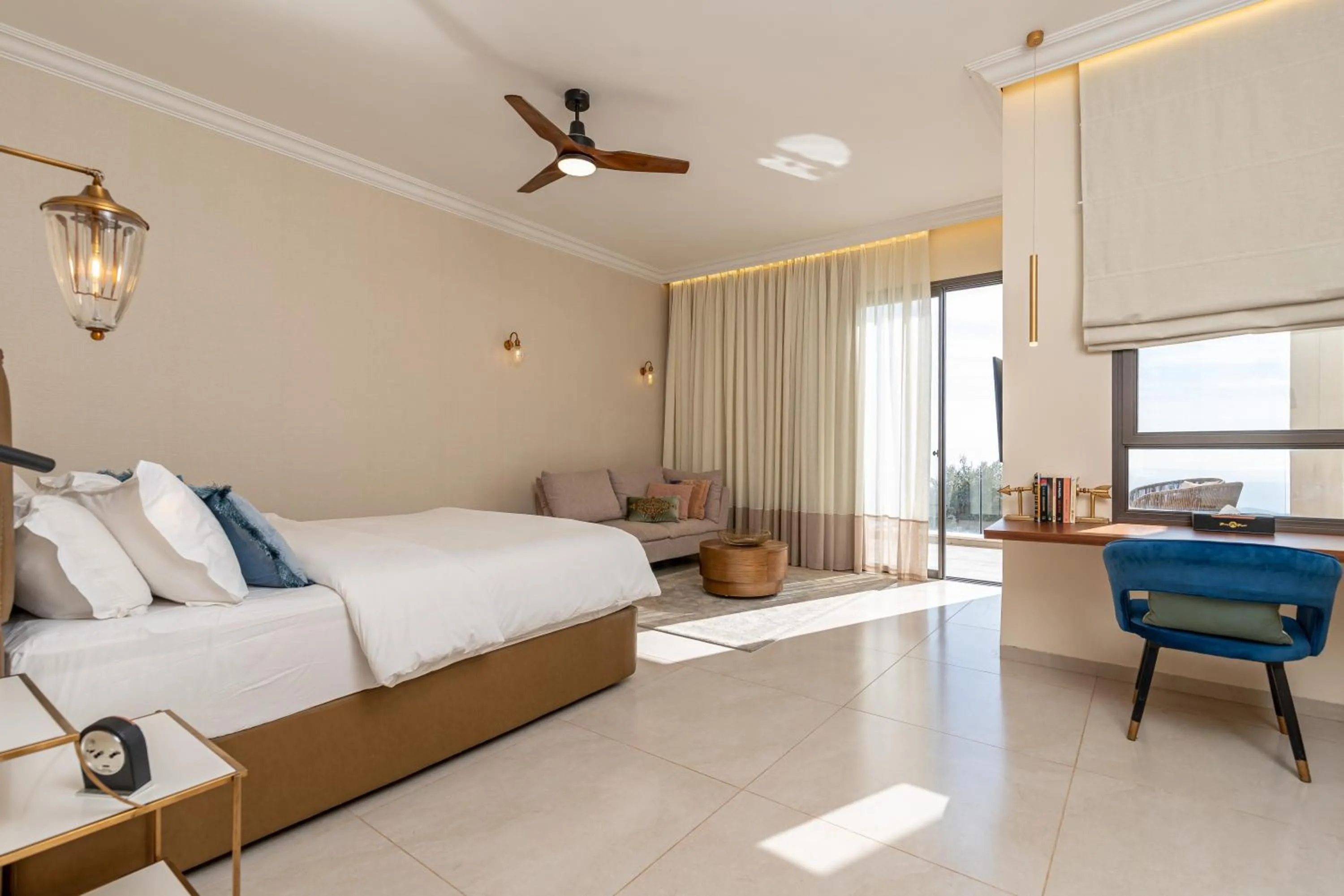 Photo of the whole room, Bed in Amirey Hagalil Boutique Hotel