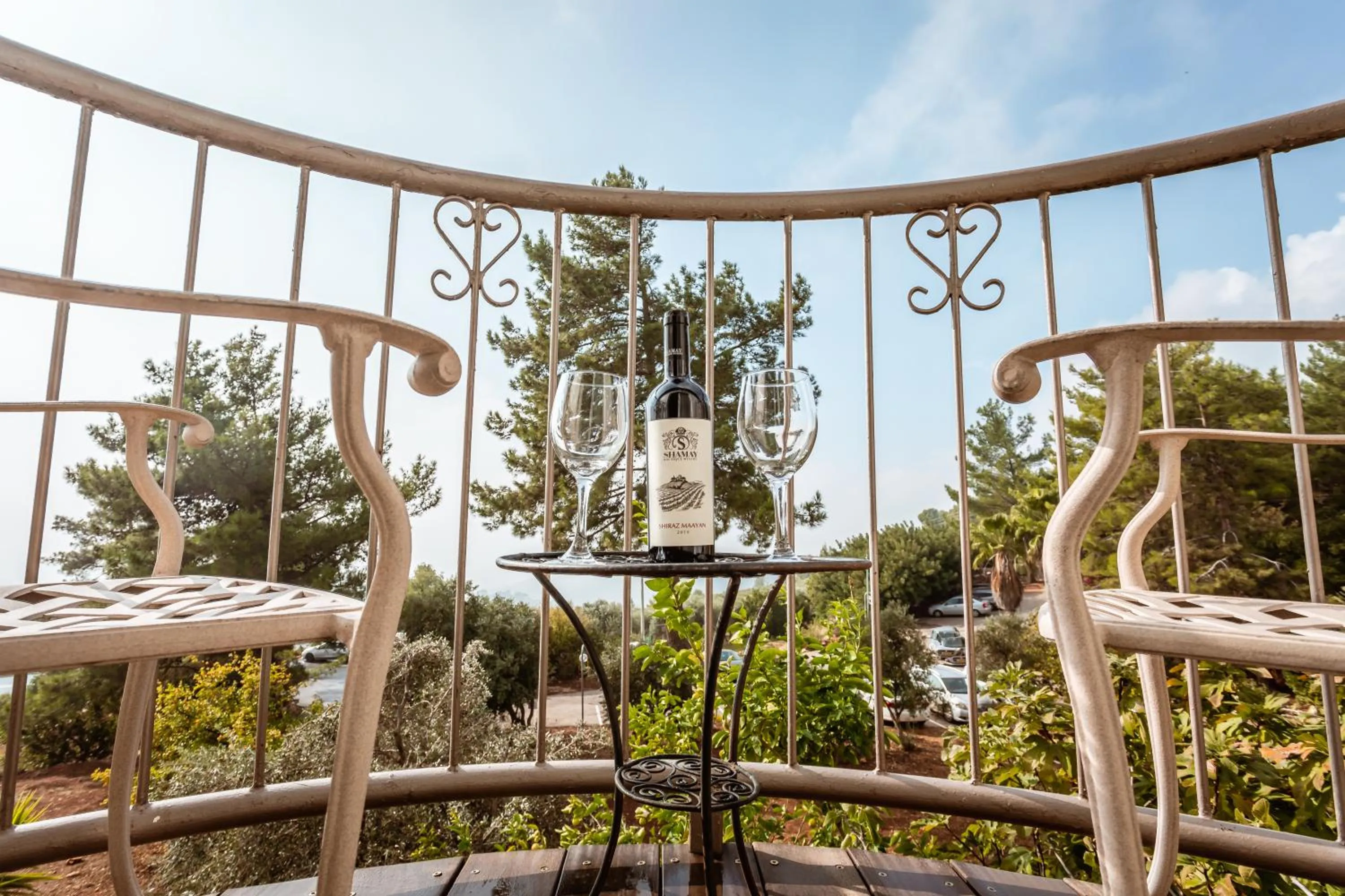 Balcony/Terrace in Amirey Hagalil Boutique Hotel