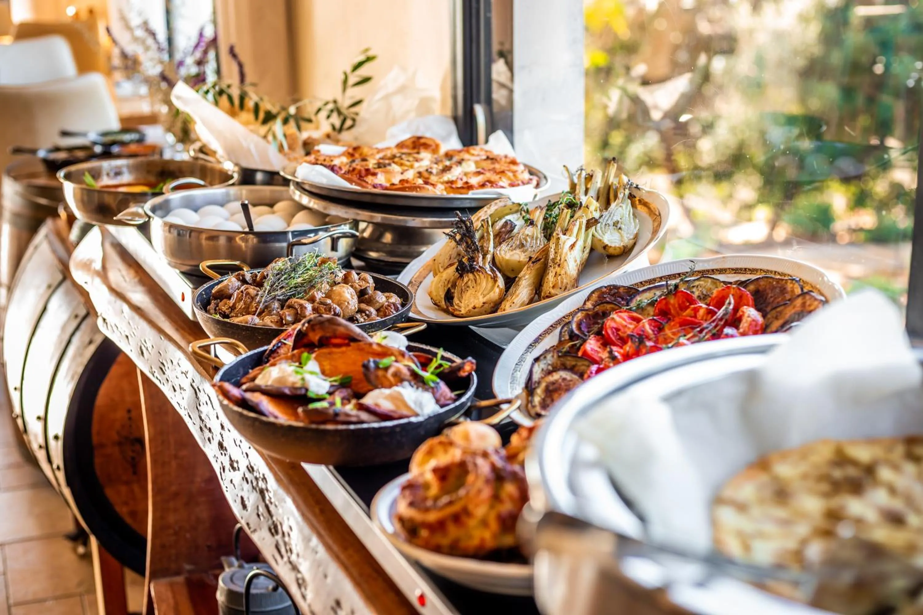 Breakfast in Amirey Hagalil Boutique Hotel