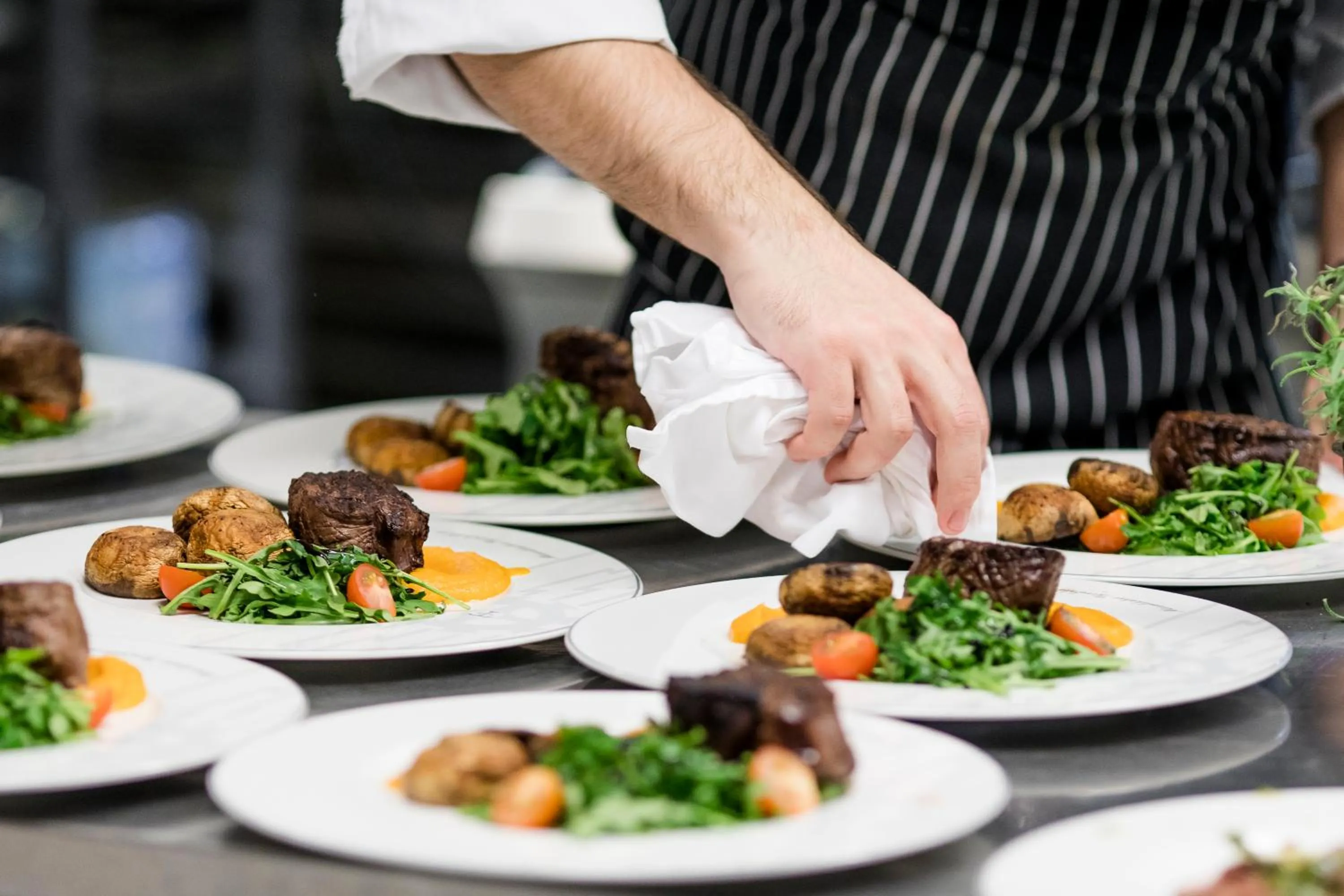 Food close-up in Tyssedal Hotel