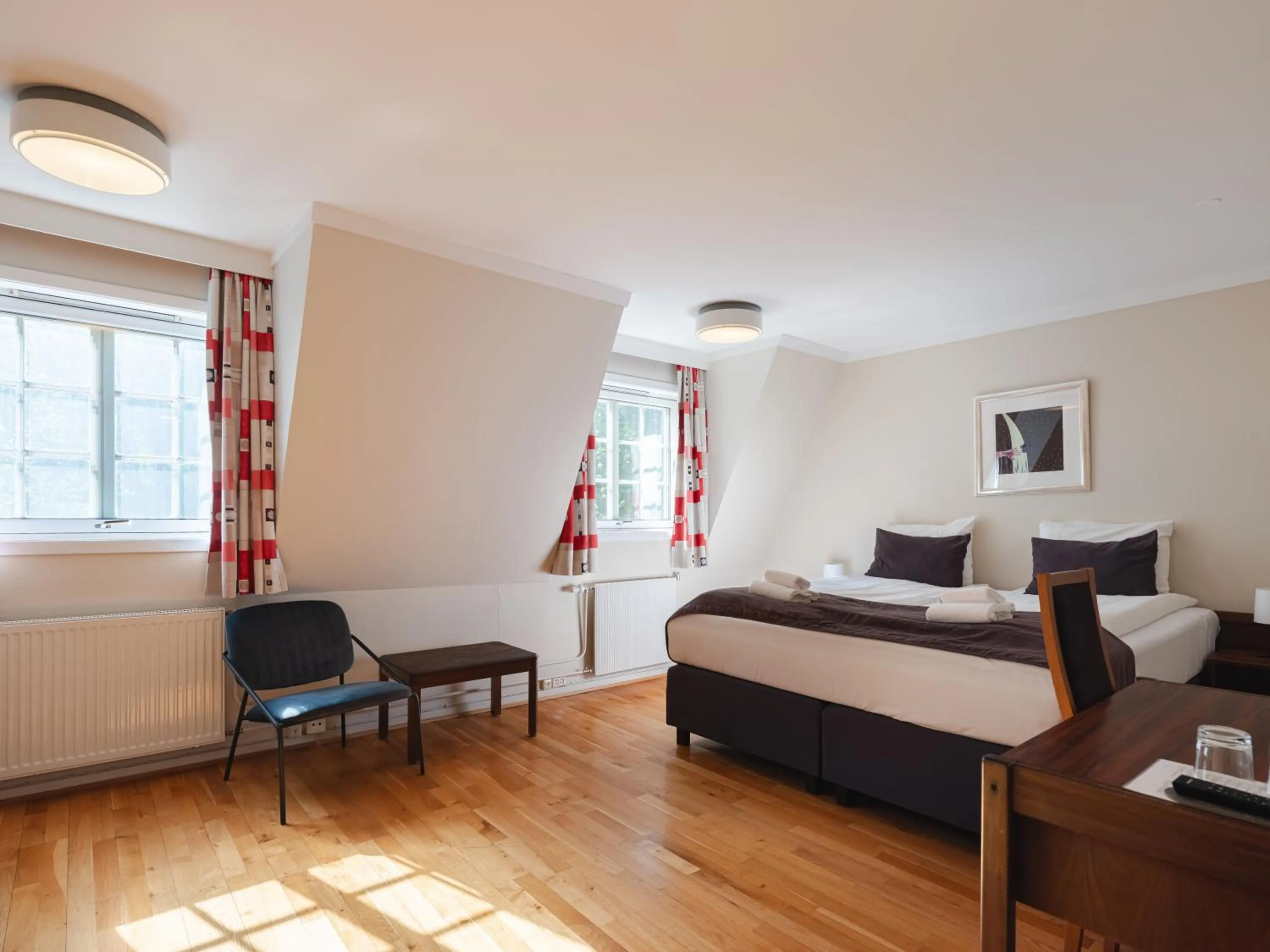 TV and multimedia, Bed in Tyssedal Hotel