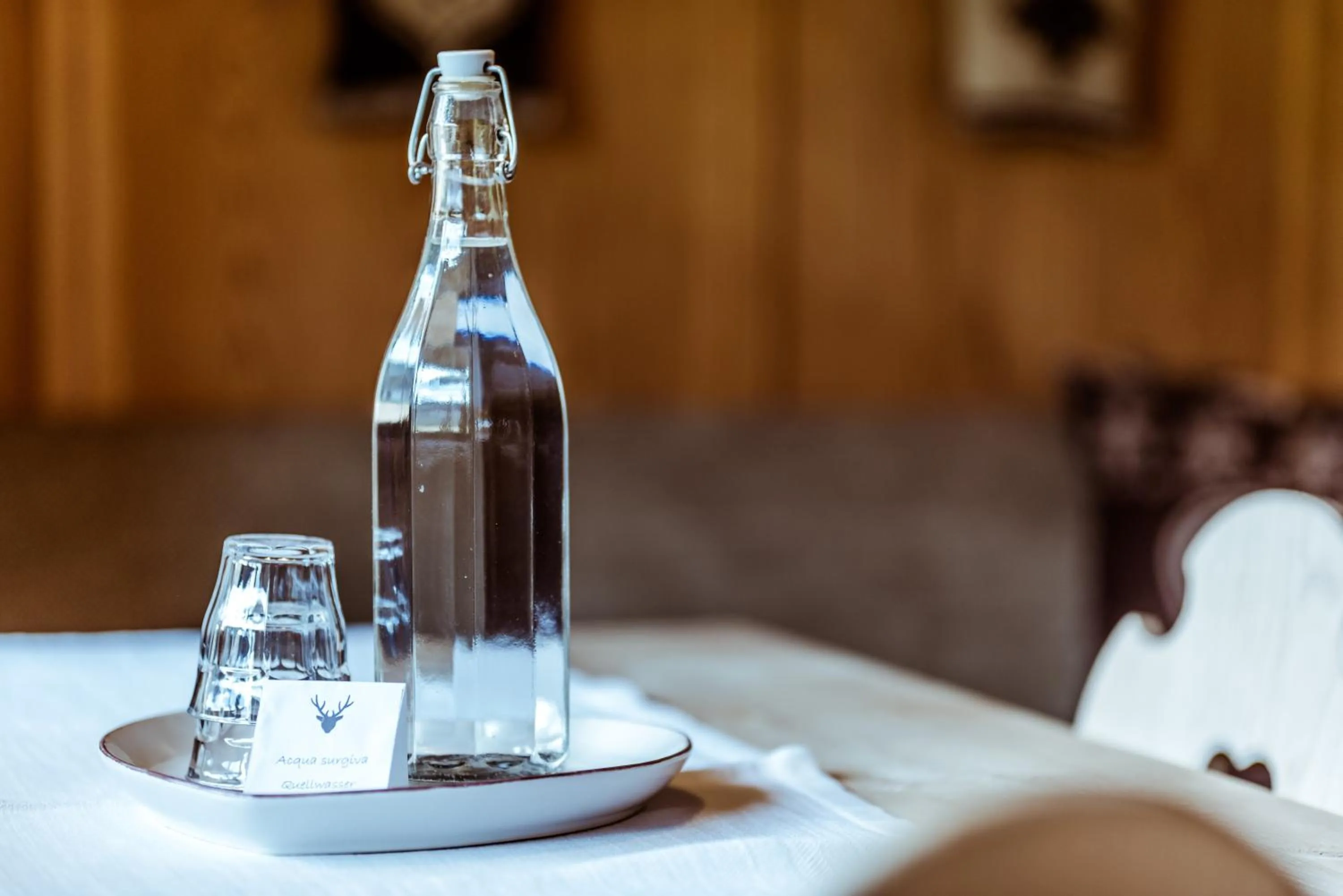 Food and drinks in Mountain Chalet Pra Ronch