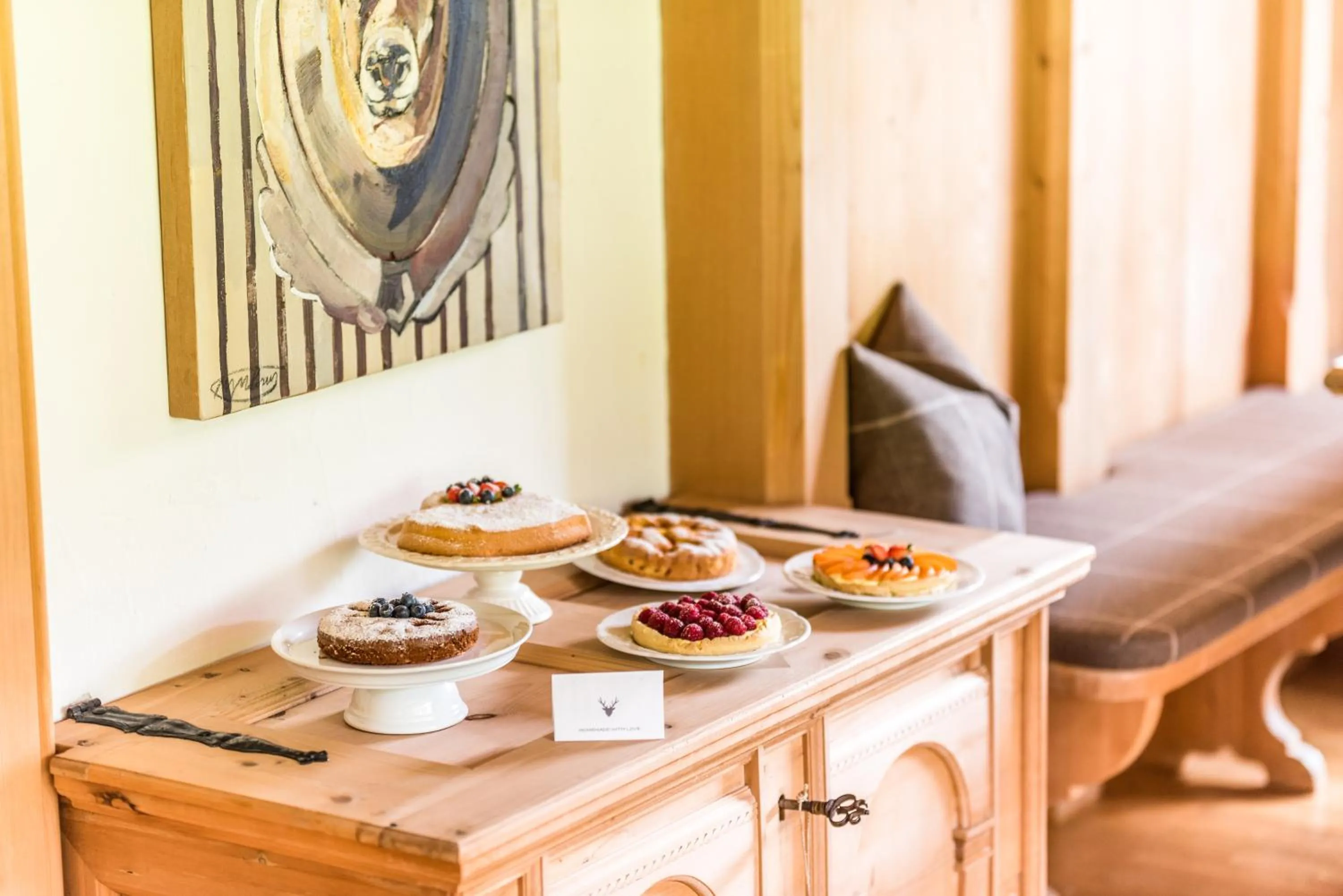 Food in Mountain Chalet Pra Ronch