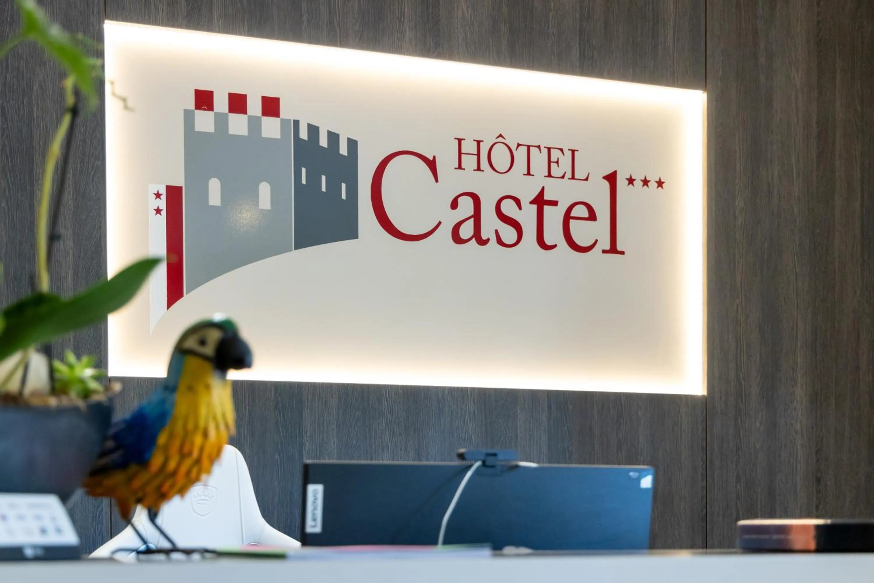 Property logo or sign in Hotel Castel