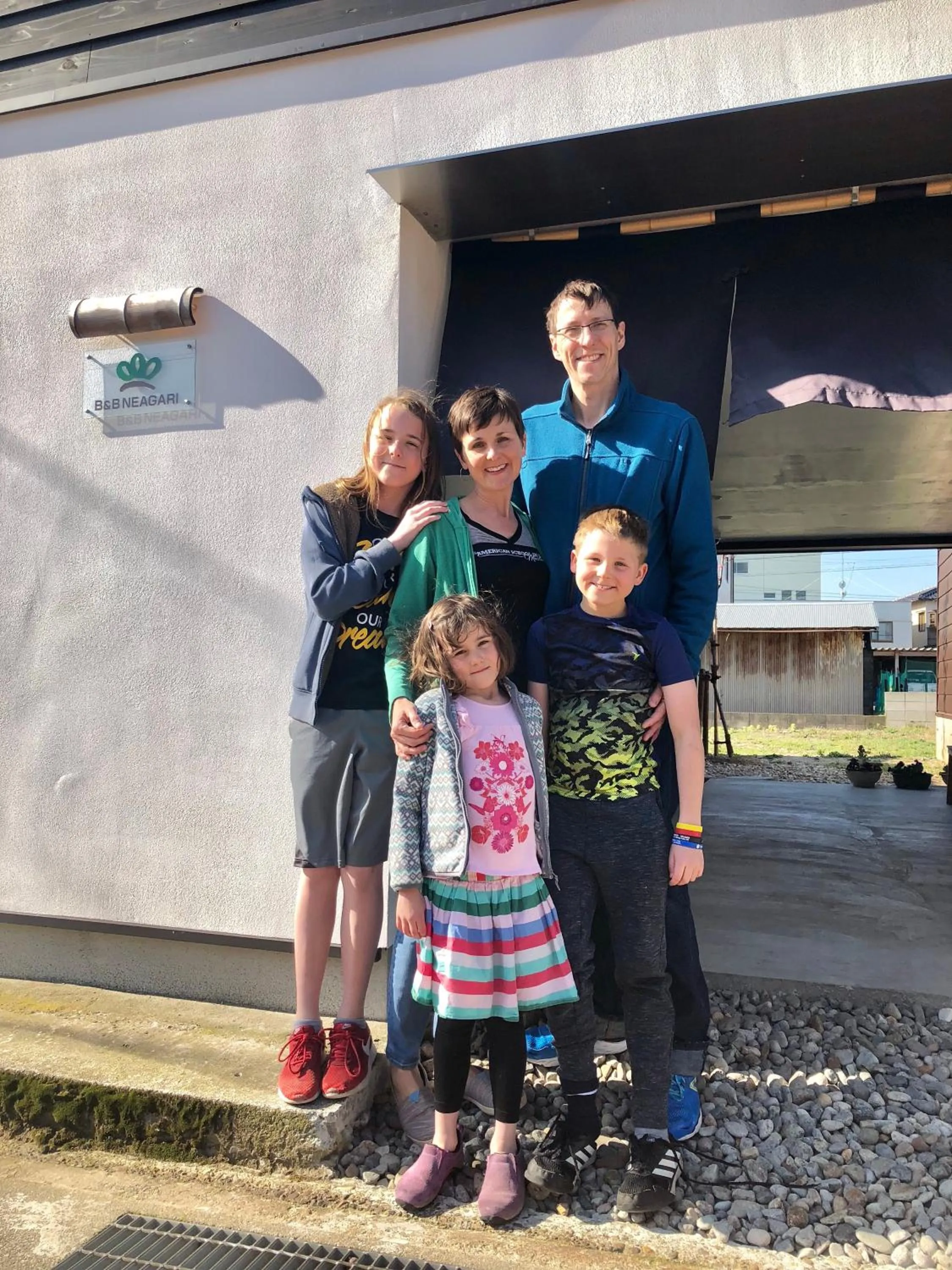 Family in B&B Neagari