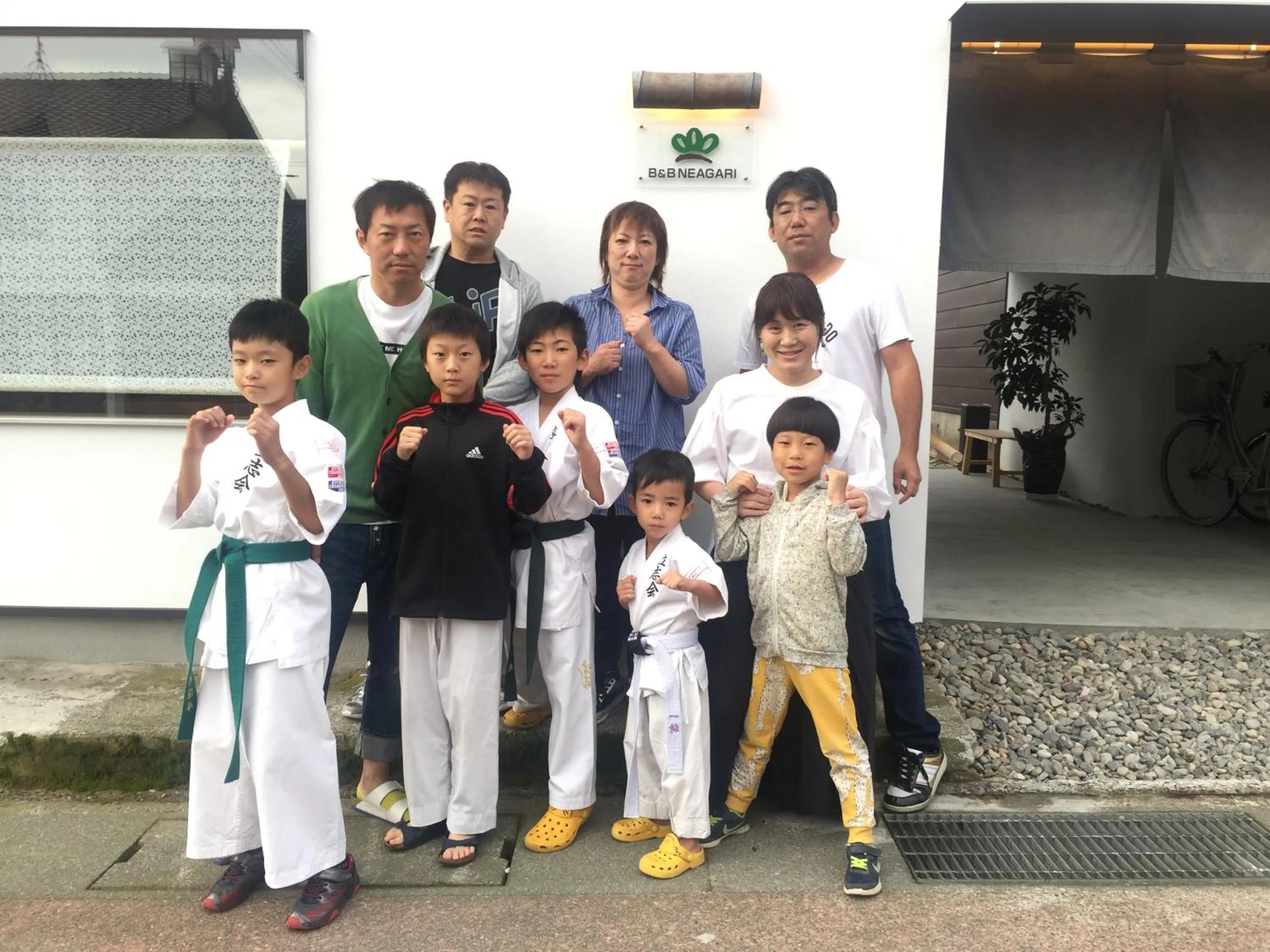 Family in B&B Neagari