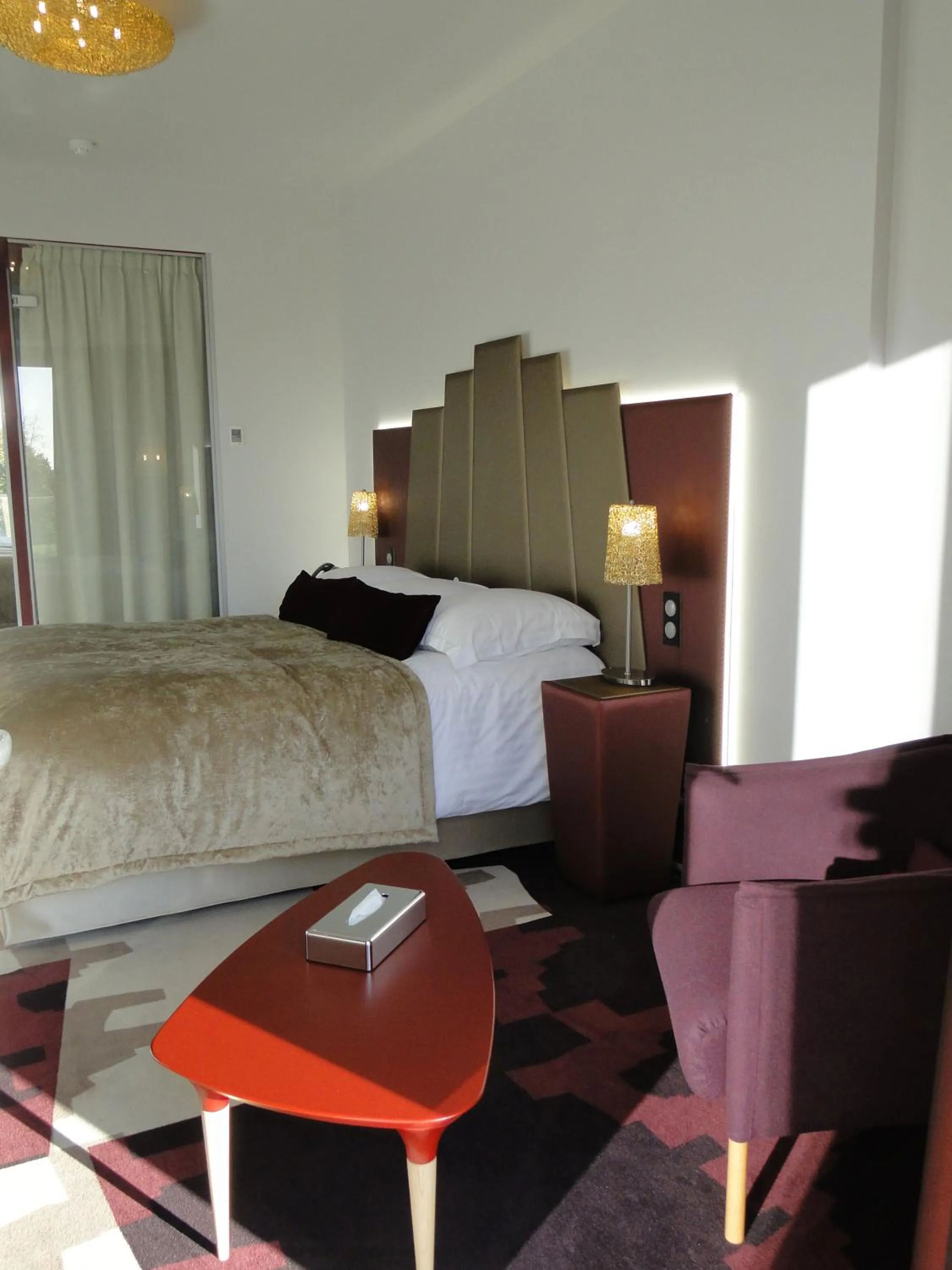 Bedroom, Bed in Domaine de La Ferrière