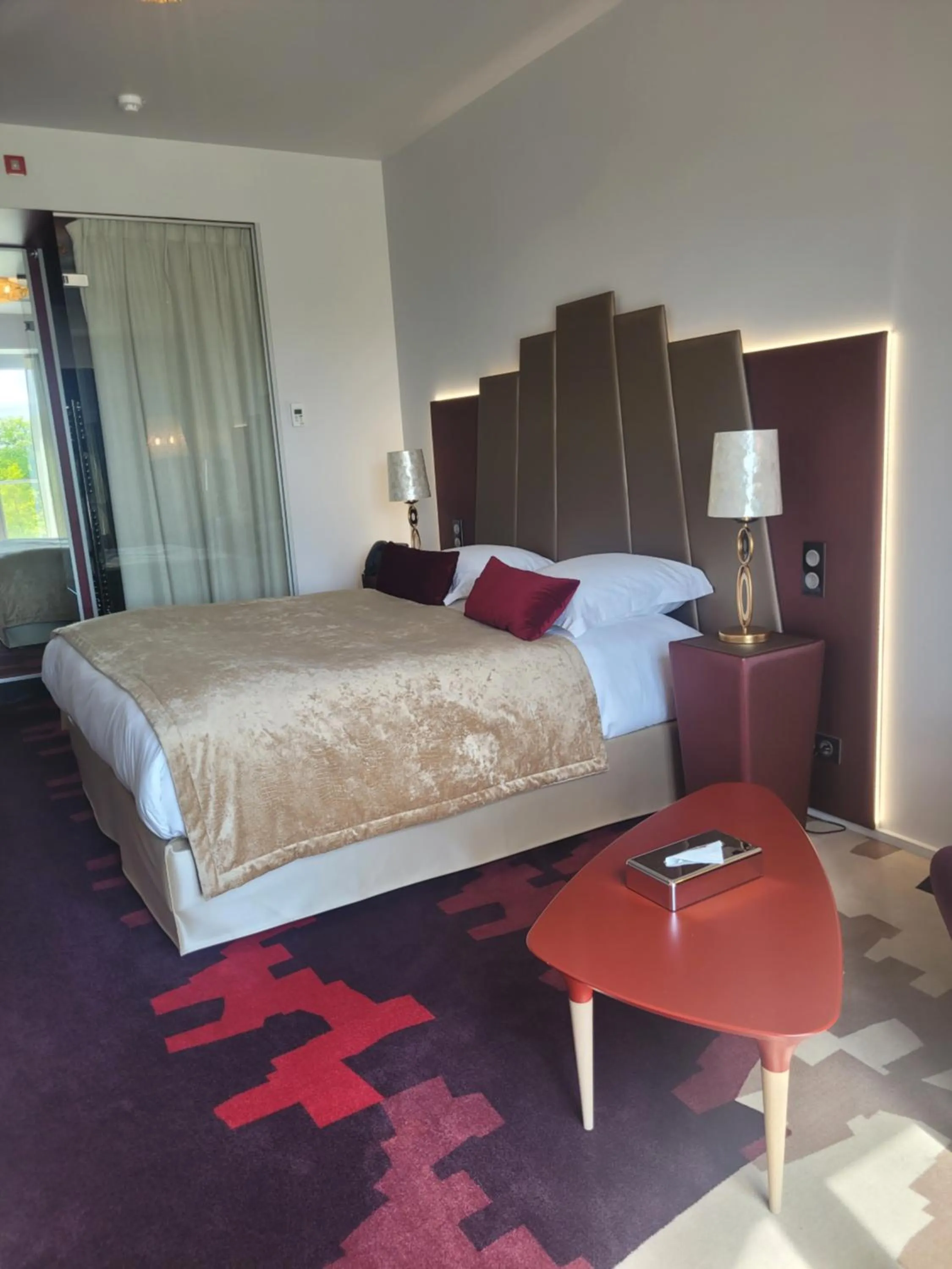 Bedroom, Bed in Domaine de La Ferrière