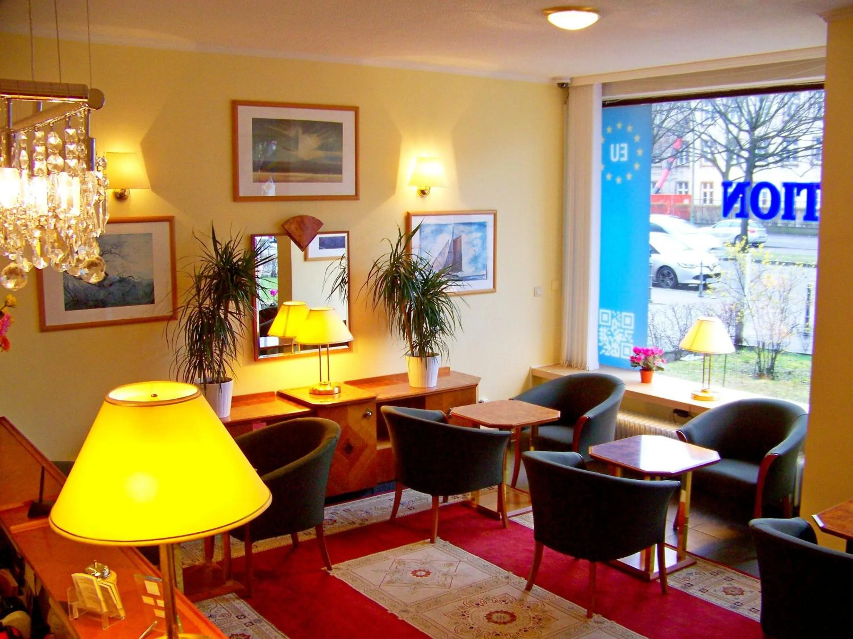 Lobby or reception in Hotel Amadeus Central