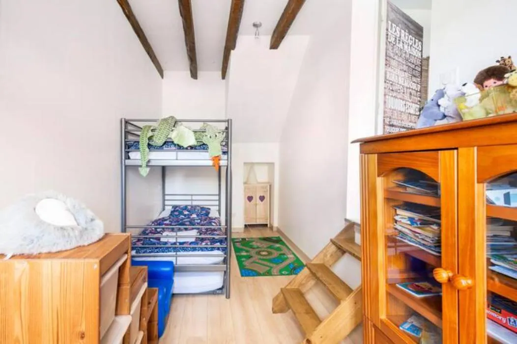 bunk bed, Bed in B&B Des Histoires d'Anges - Côté Jardin - Accueil Vélo