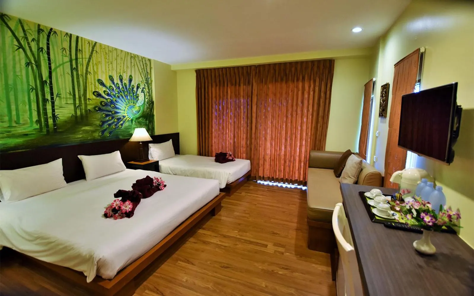 TV and multimedia, Bed in Phi Phi Arboreal Resort