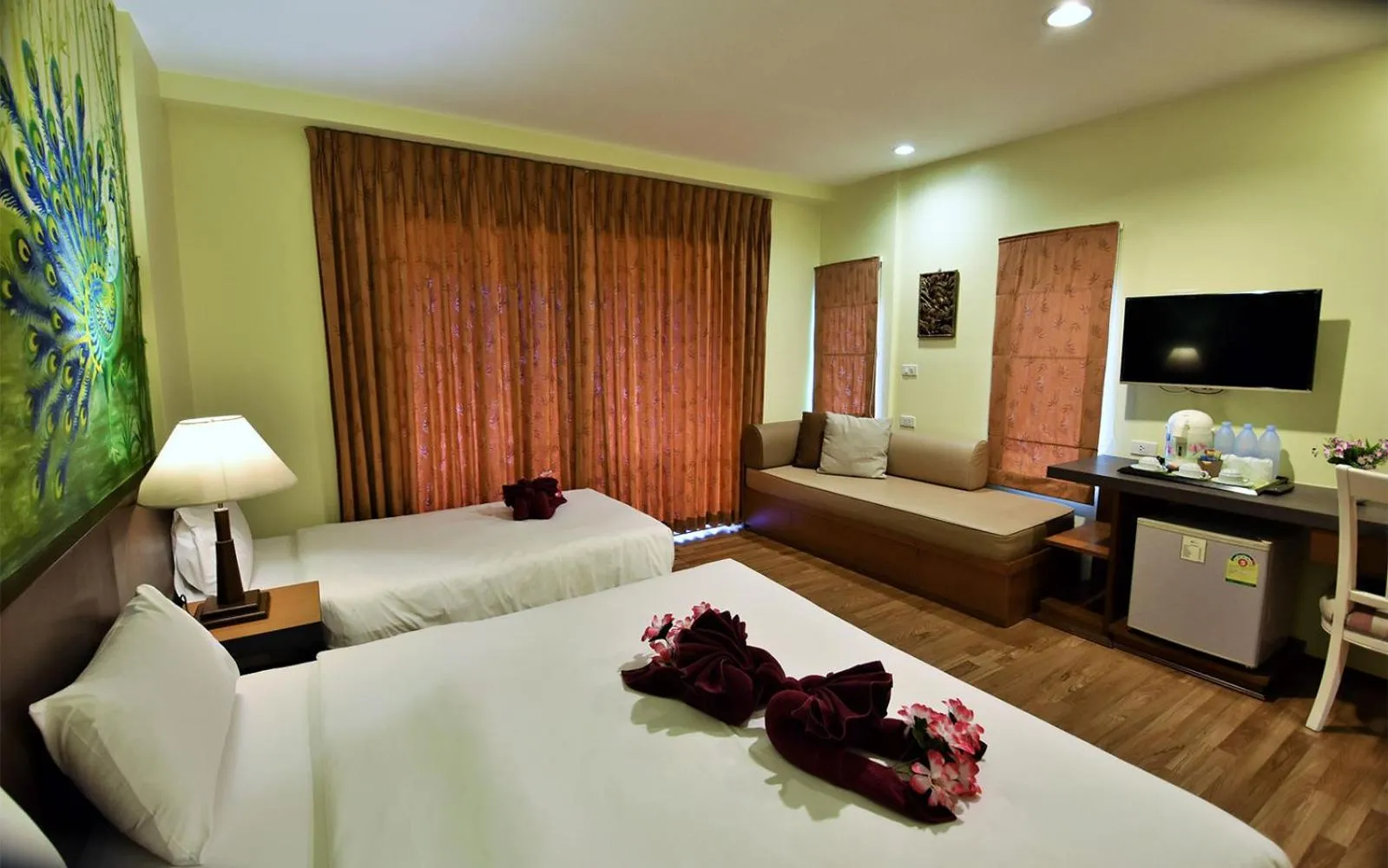 Natural landscape, Bed in Phi Phi Arboreal Resort