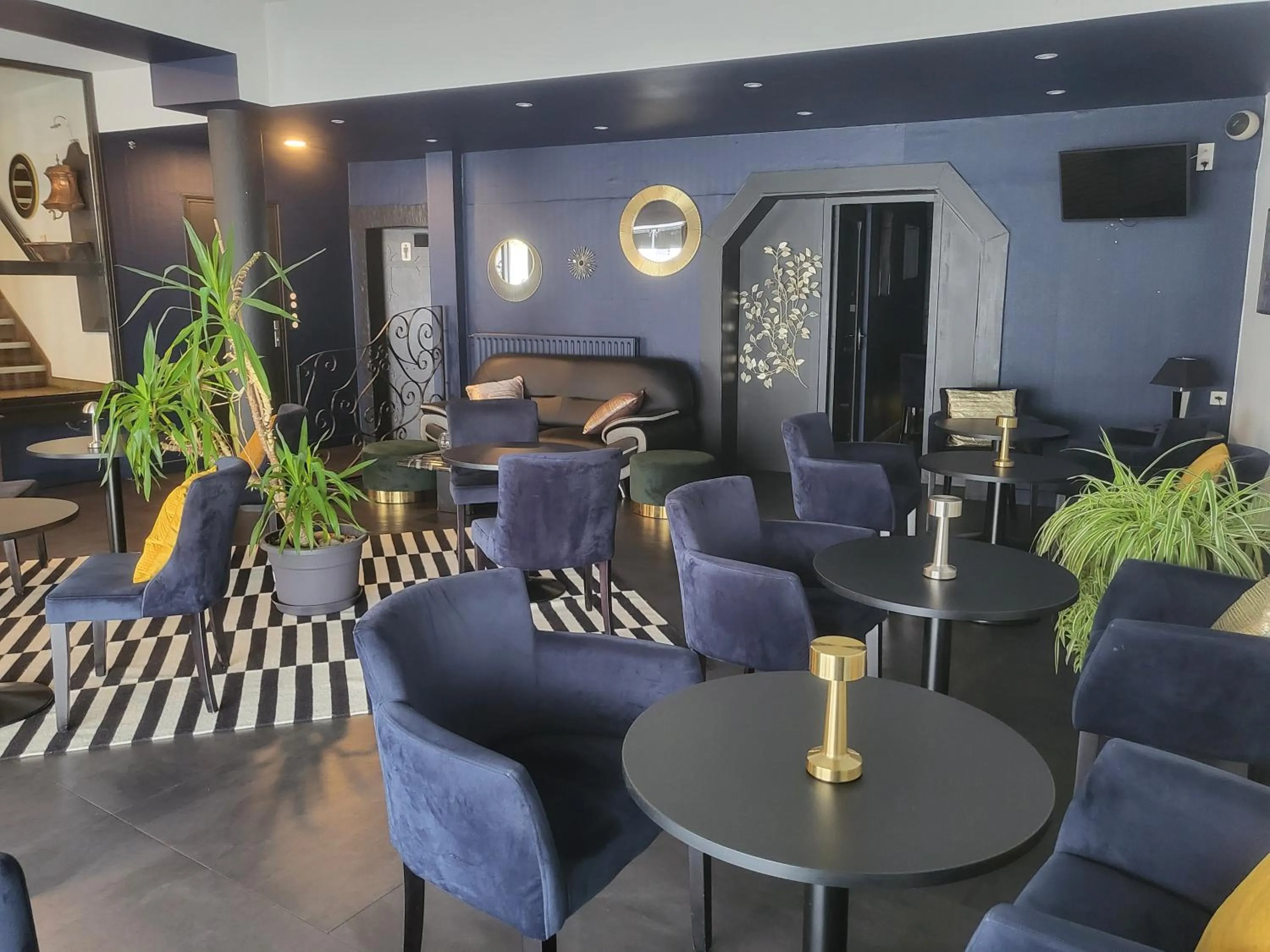 Lounge or bar in Le Patio De La Dordogne