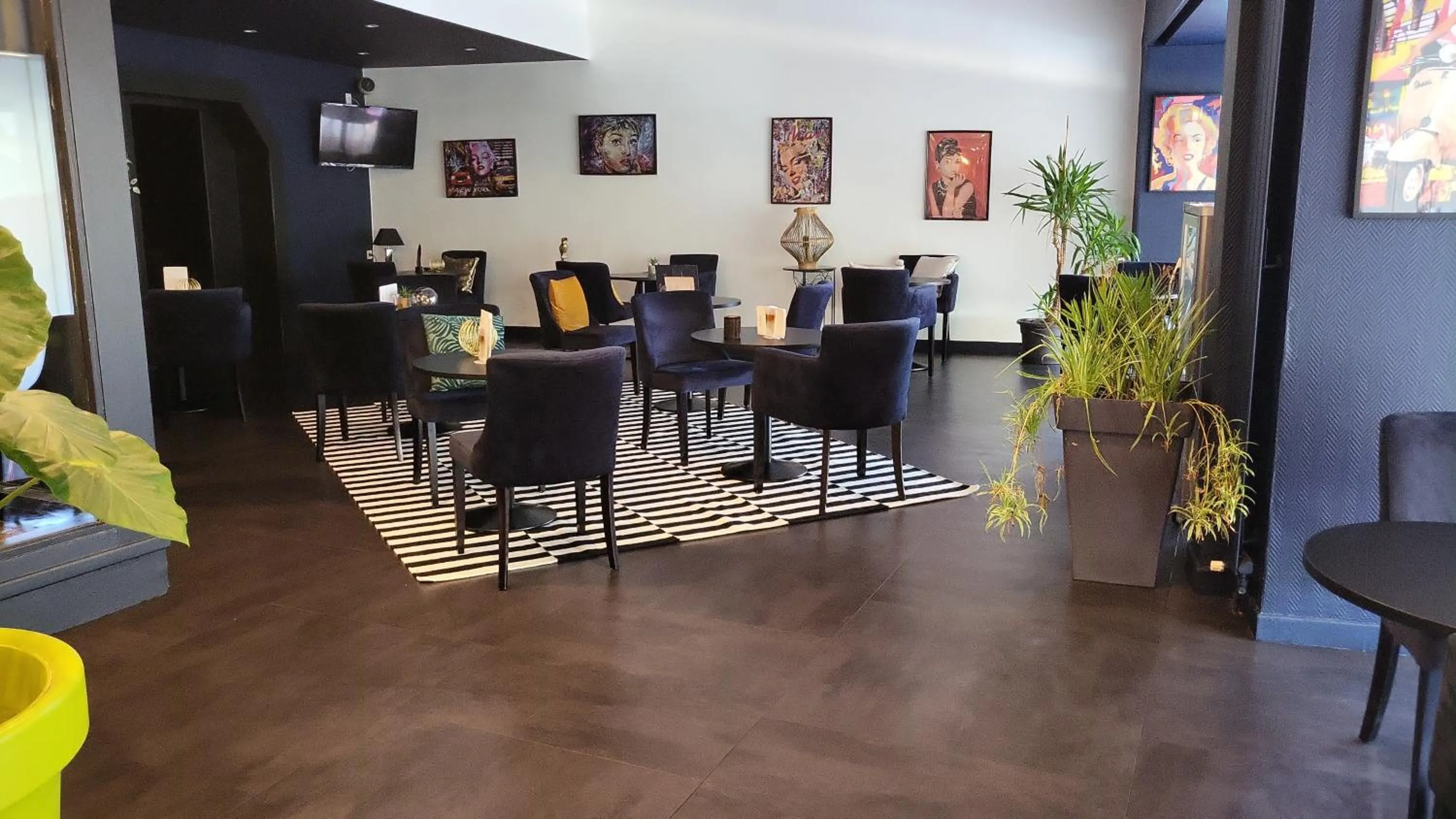 Lobby or reception in Le Patio De La Dordogne