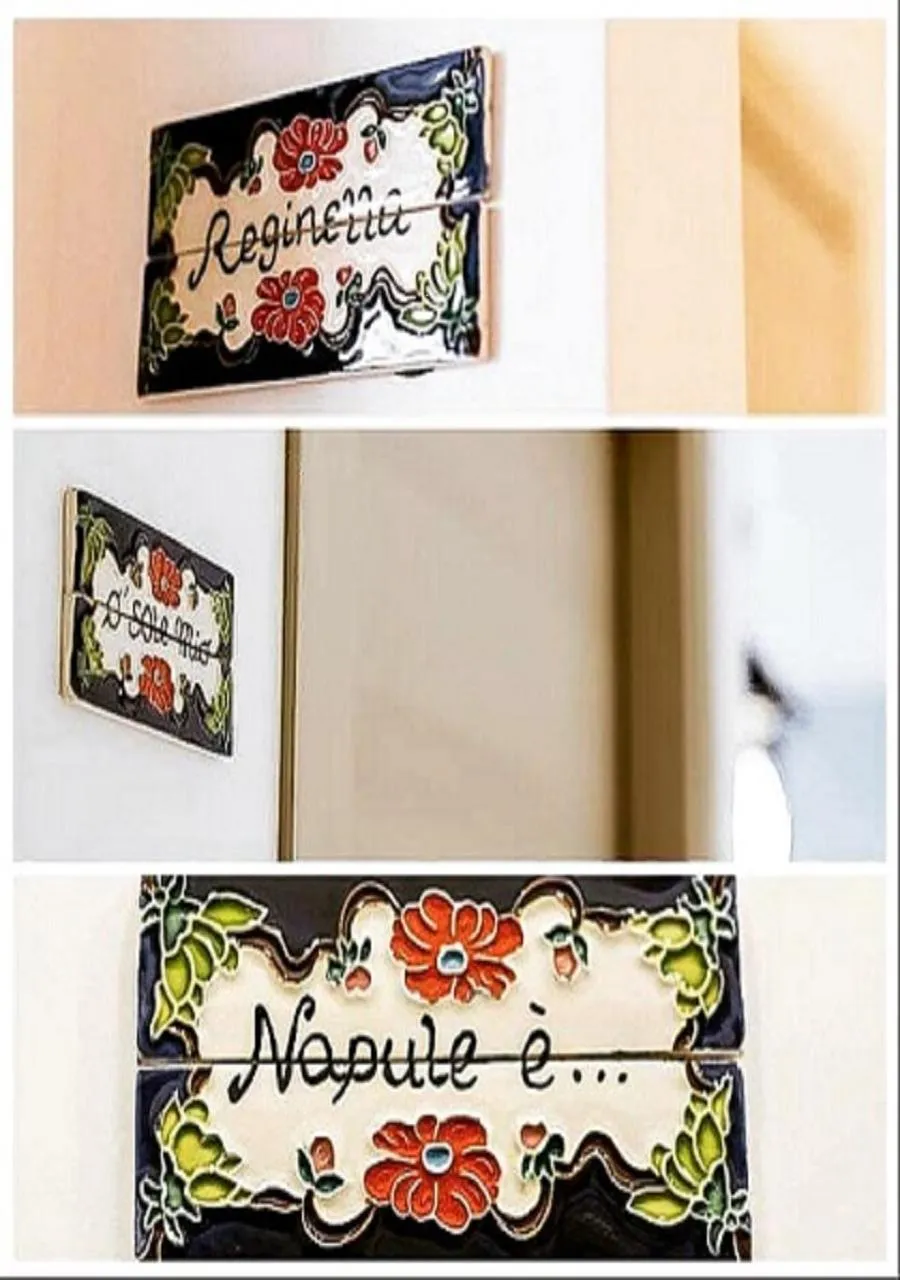 Decorative detail in B&B DolceVita Napoli