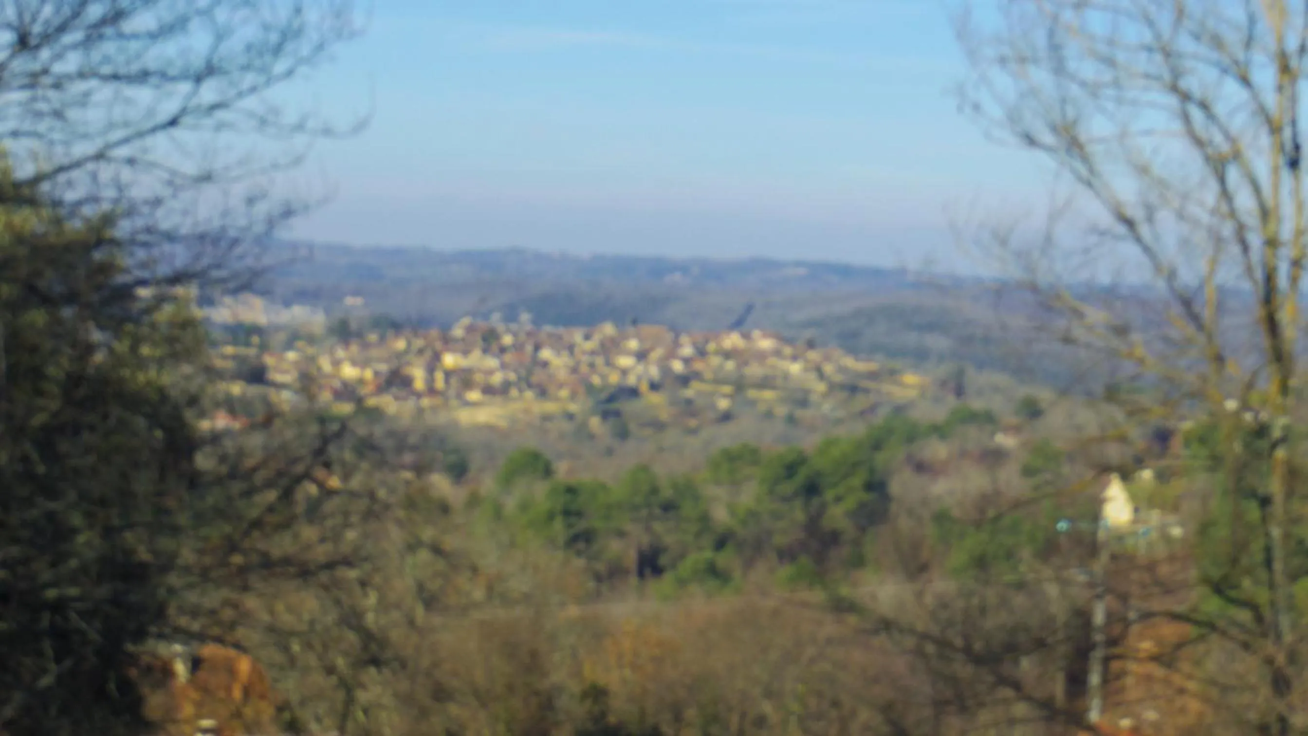 Natural landscape in Chambre Lascaux aux Meulieres a Domme