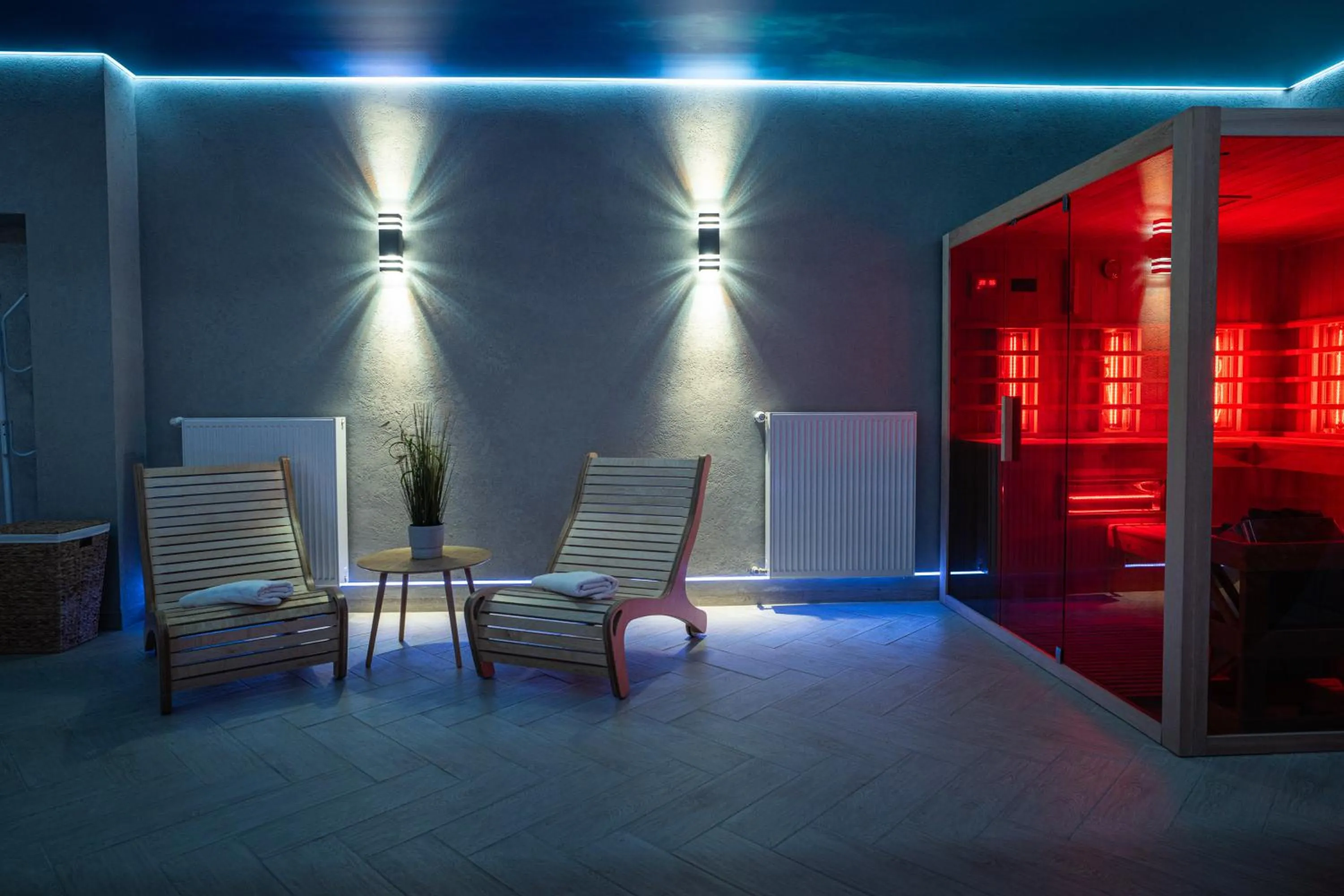 Sauna in Hotel Logos