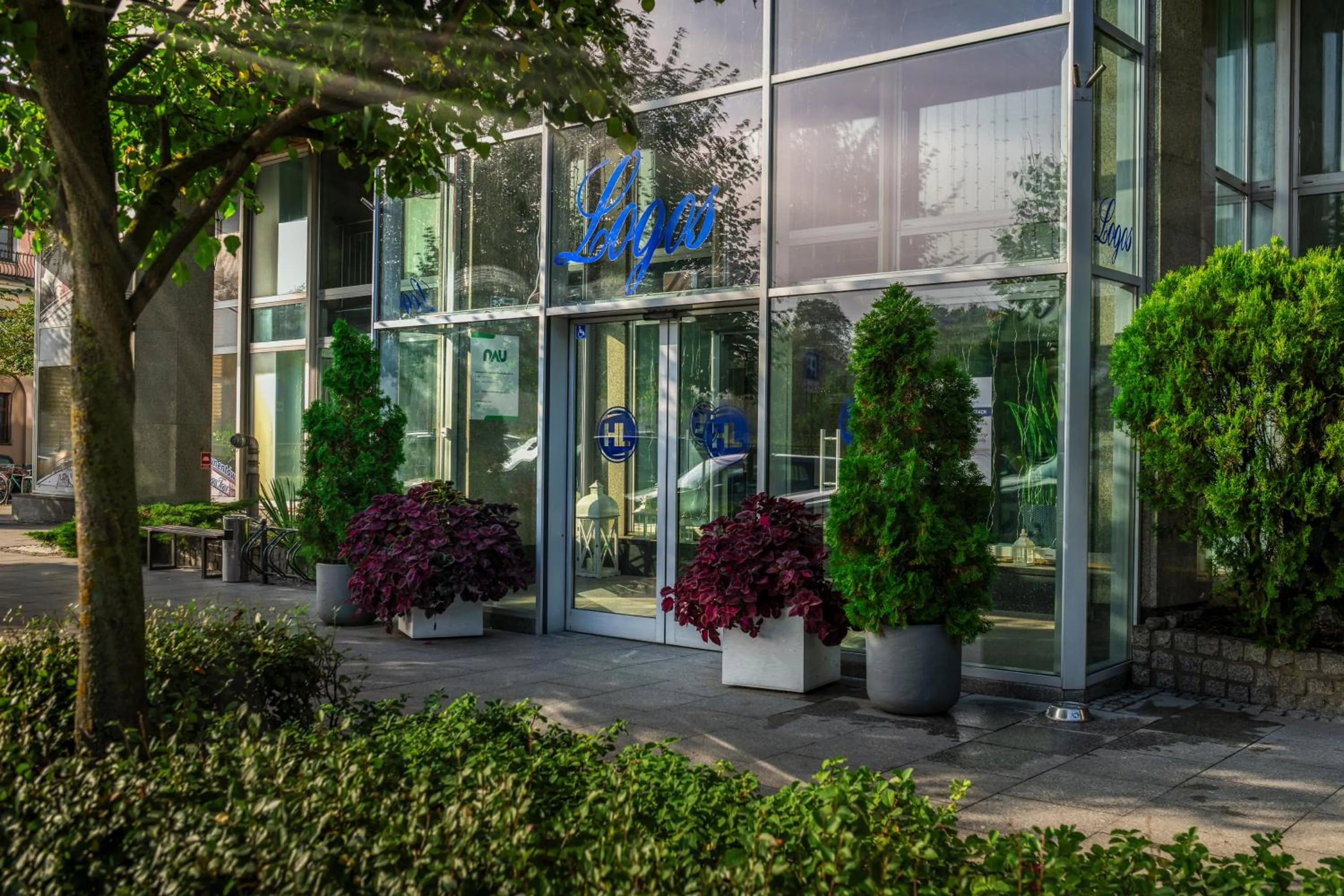 Property building in Hotel Logos