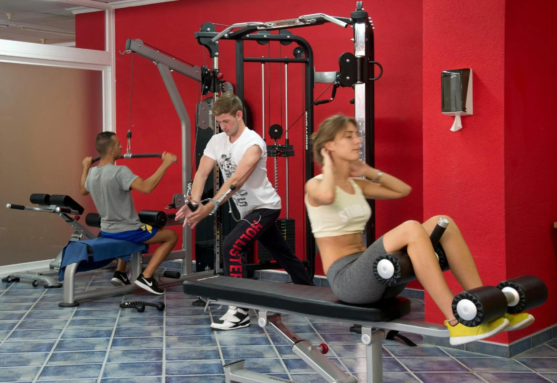 Fitness centre/facilities in Hotel Amoros