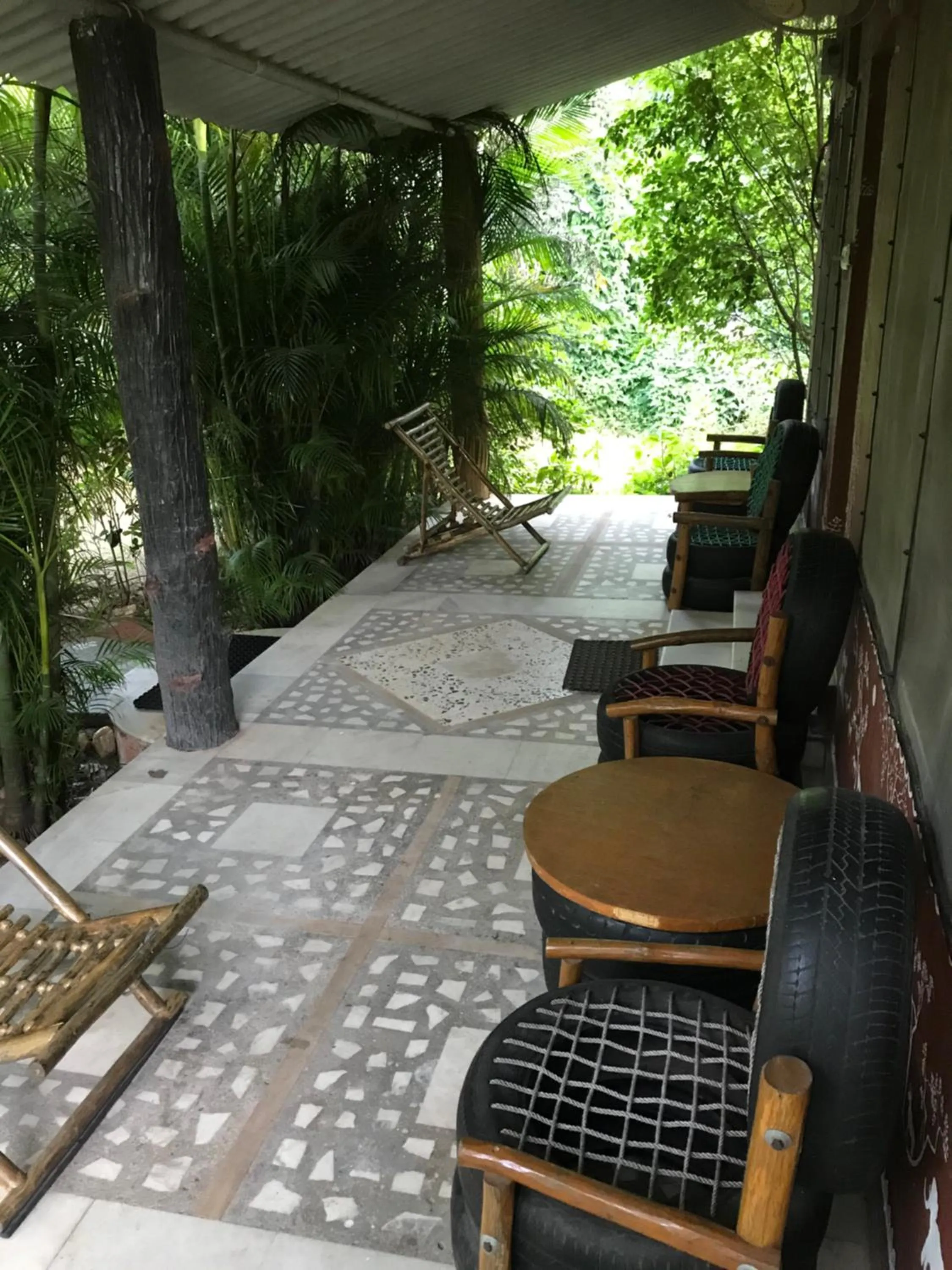 Seating area in Baaz Jungle Resort