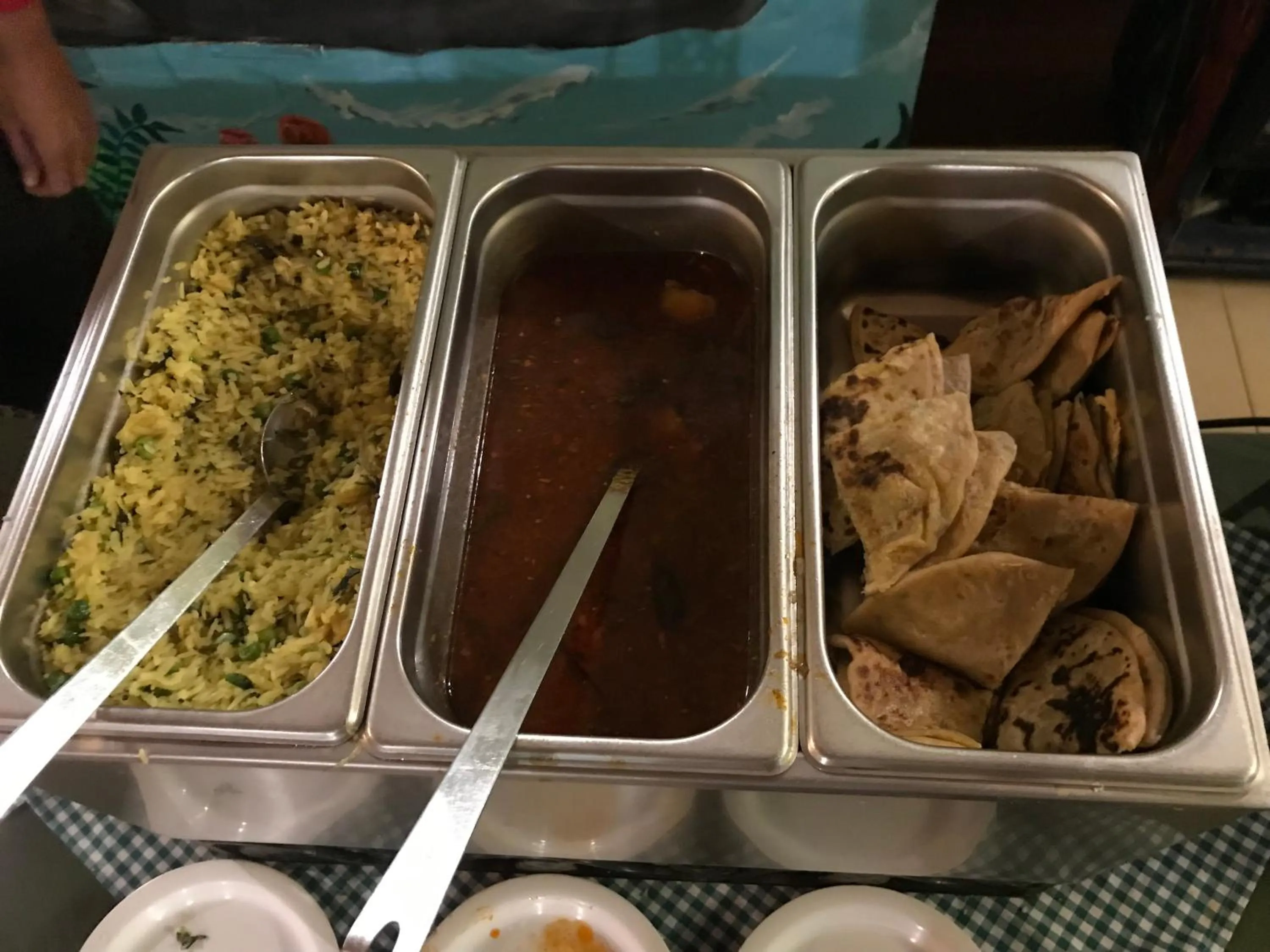 Asian breakfast in Baaz Jungle Resort